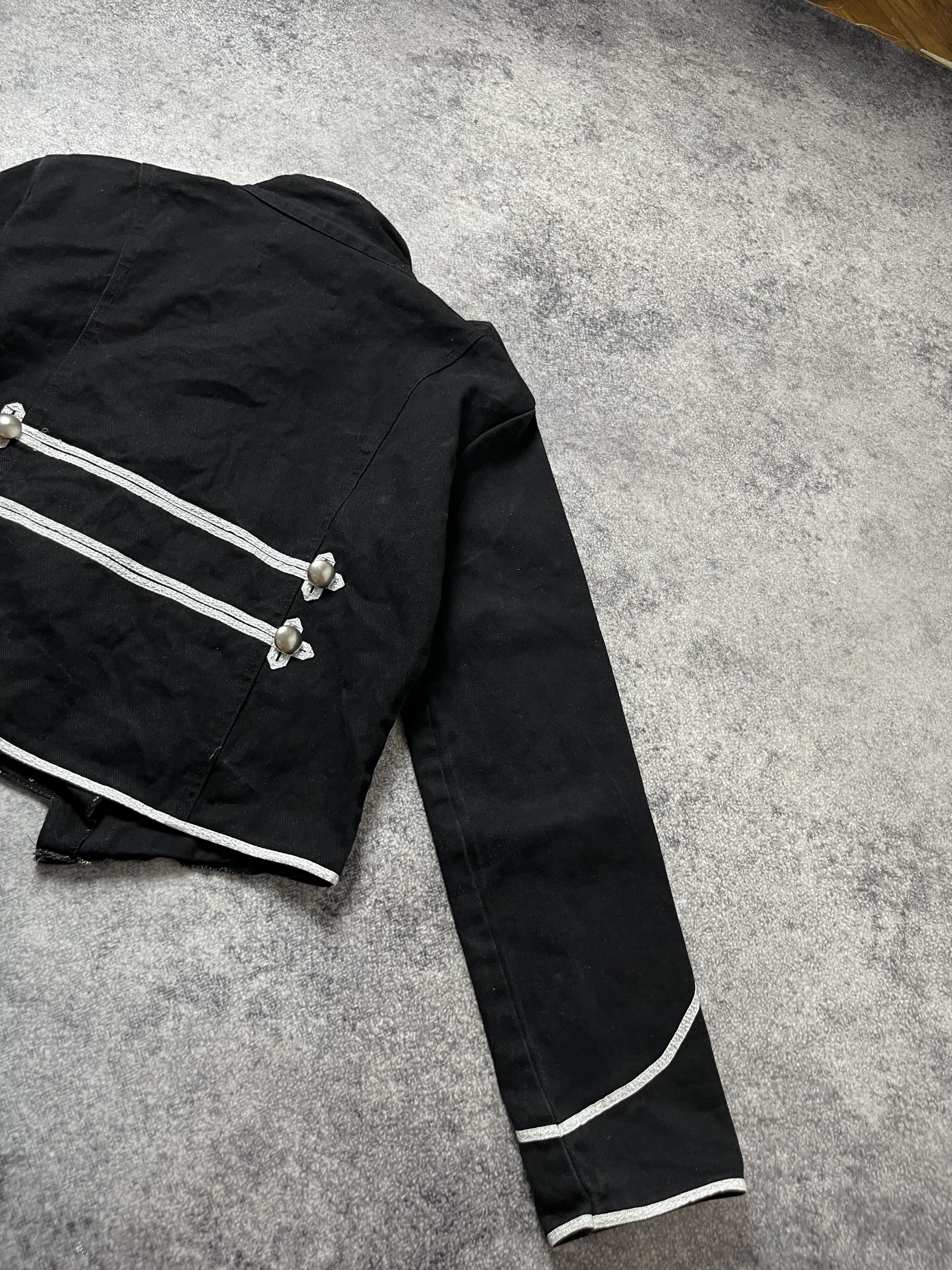 Hysteric Glamour × Undercover 🔥00's Napoleon Military Cropped Jacket Saint Laurent Vibe Size US S / EU 44-46 / 1 - 12 Thumbnail