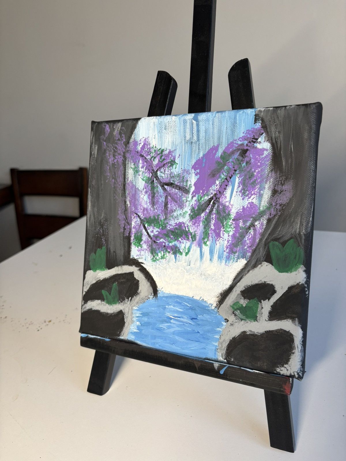 Handmade Held Stillness - Original panting Size ONE SIZE - 3 Thumbnail