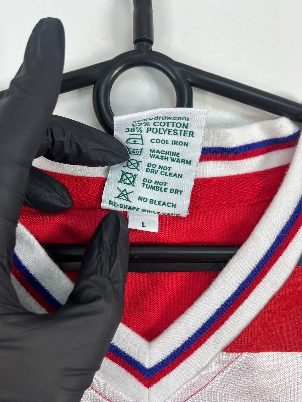 Other Vintage England 1980-1983 Away Football Shirt Score Draw L Size US L / EU 52-54 / 3 - 3 Thumbnail