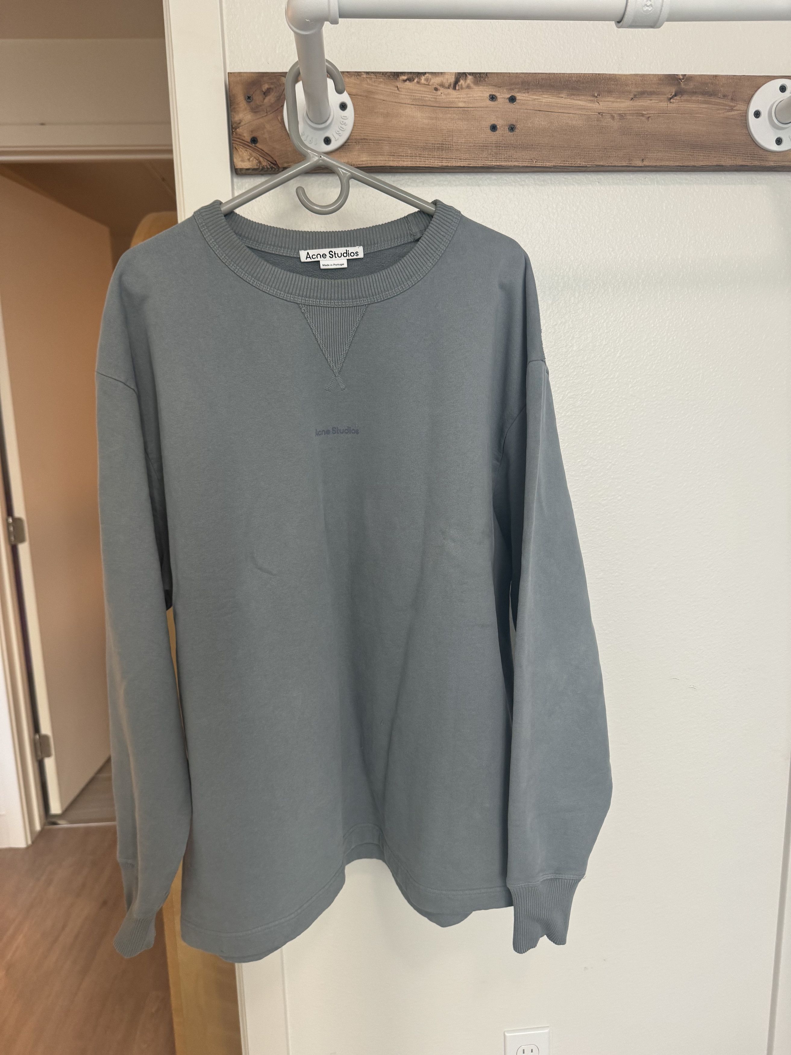 Acne Studios Crew Neck Light Blue