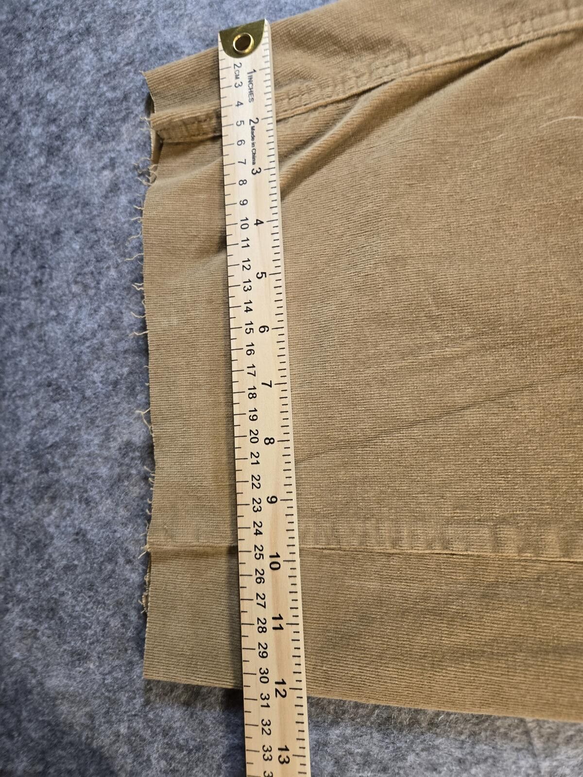 Other 70s Retro Boho Urban Y2K Raw Edge Corduroy Wide Leg Pants Size 30" / US 8 / IT 44 - 5 Thumbnail