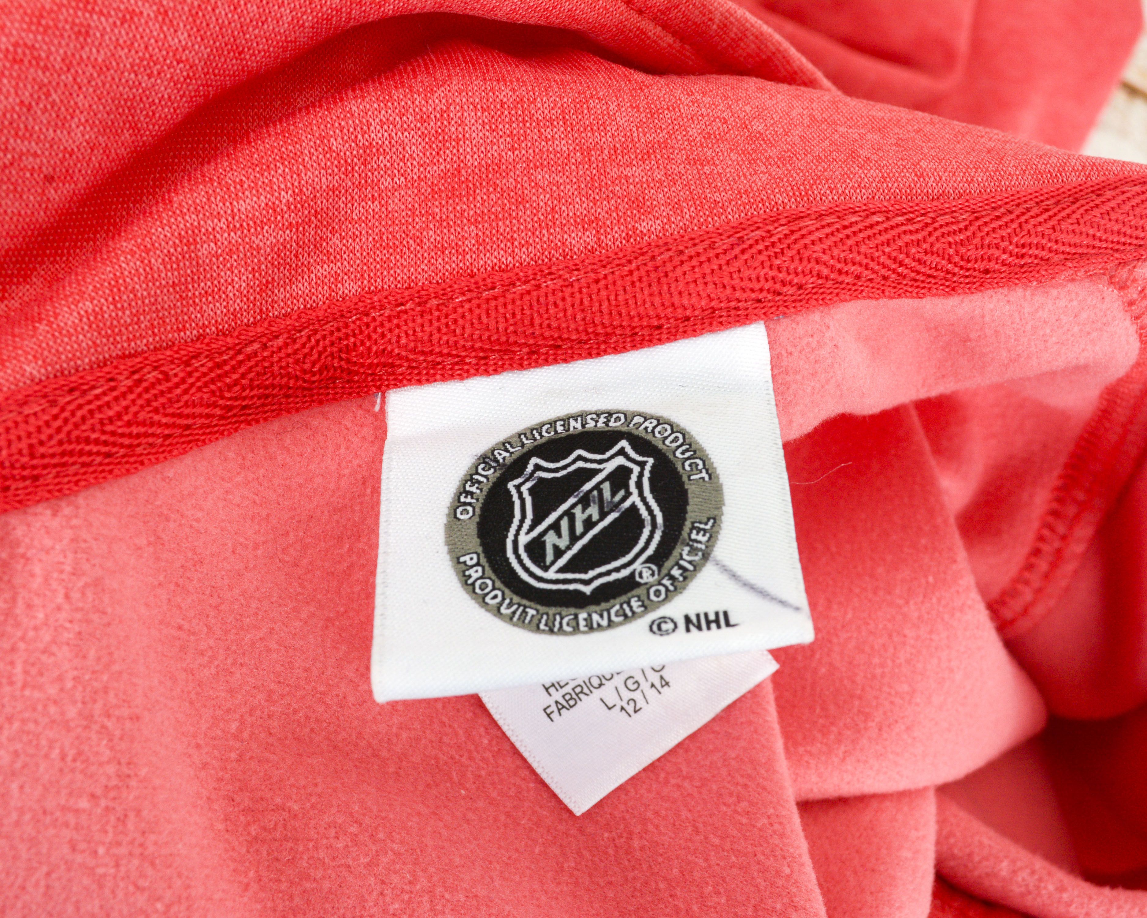 NHL Detroit Red Wings Women L Hockey Tracksuit Sweatshirt Jacket Size L / US 10 / IT 46 - 6 Thumbnail