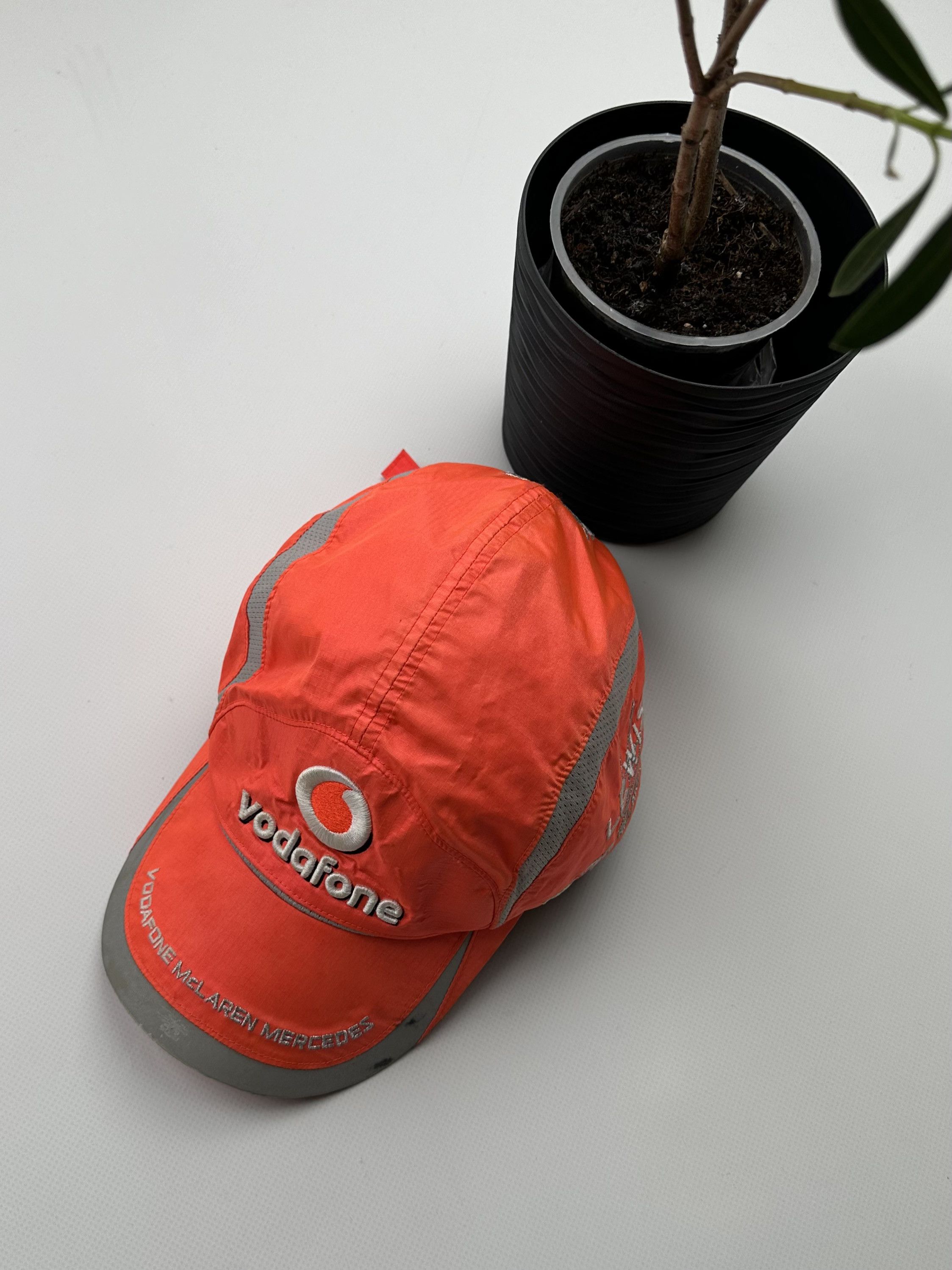 Malcolm McLaren McLaren Mercedes Vodafone Vintage Cap (100) Size ONE SIZE - 1 Thumbnail