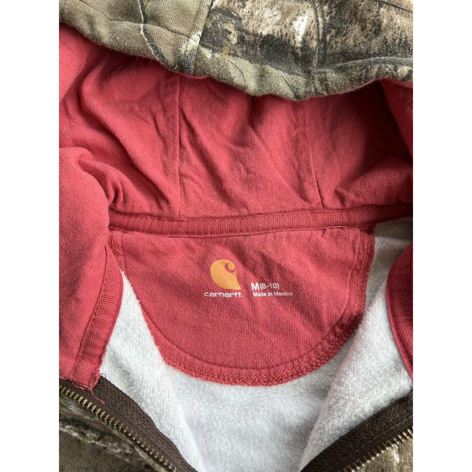 Carhartt Carhartt Women's M Realtree Camo Spellout Full Zip Hoodie Size M / US 6-8 / IT 42-44 - 2 Thumbnail