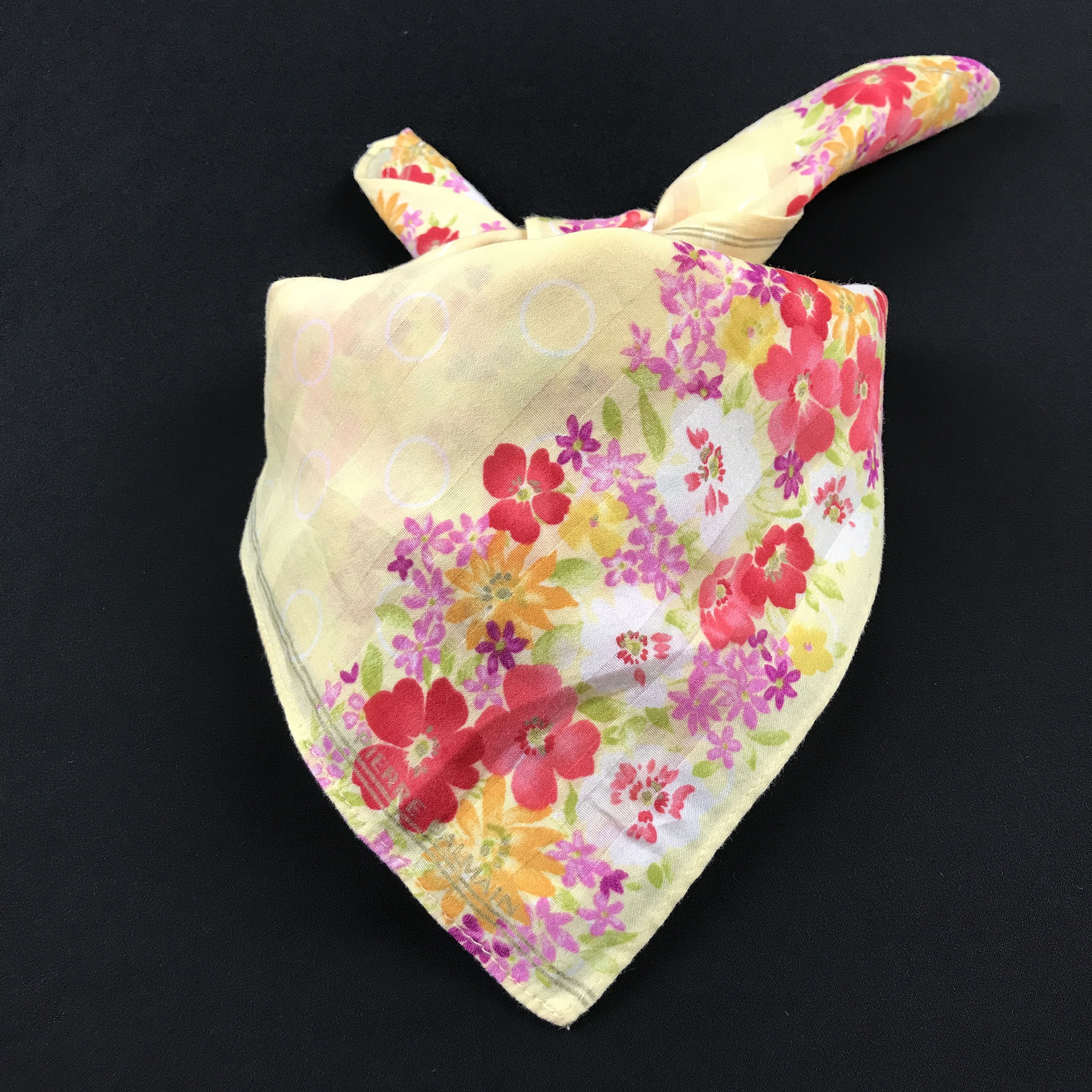 Designer × Pierre Balmain × Vintage Vintage Pierre Balmain Bandana Neckerchief Handkerchief Size ONE SIZE - 4 Thumbnail