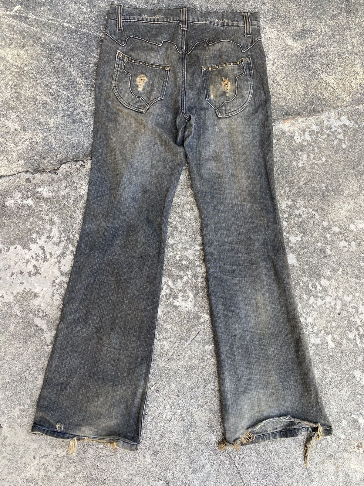 If Six Was Nine Japanese Brands Boot Cut Shinehill Pants - Punk style Size US 32 / EU 48 - 12 Thumbnail