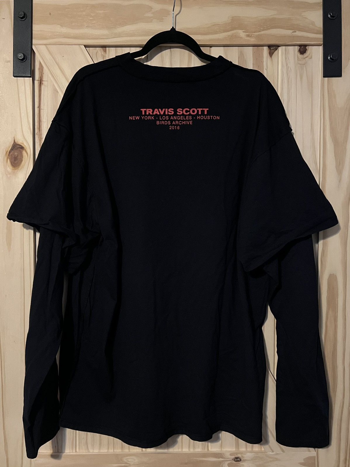 Travis Scott Travis Scott Birds Archive Hood Toyota Long Sleeve Size US XL / EU 56 / 4 - 2 Thumbnail