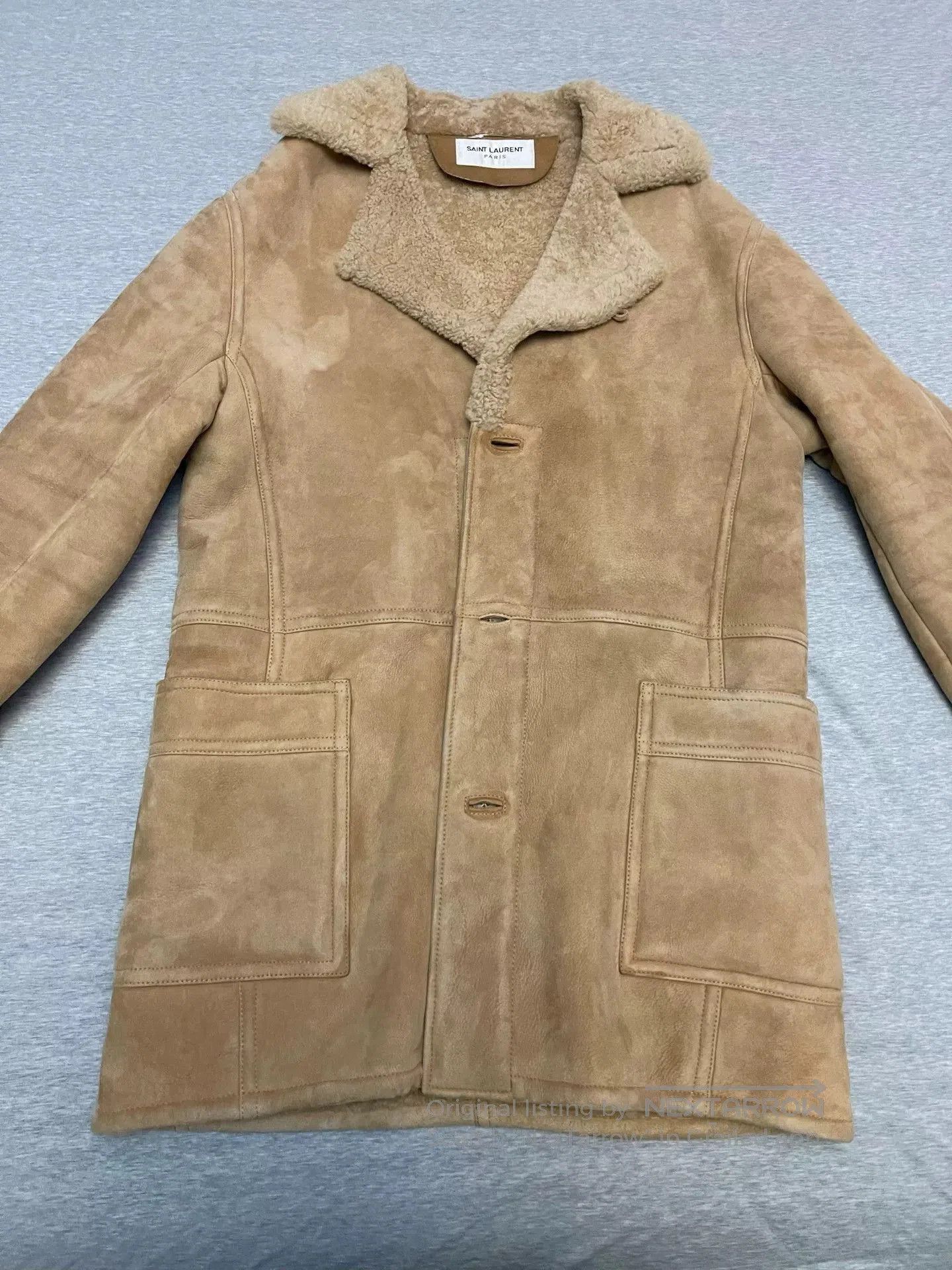 Saint Laurent Paris saint laurent shearling coat 14aw. Size US S / EU 44-46 / 1 - 1 Thumbnail