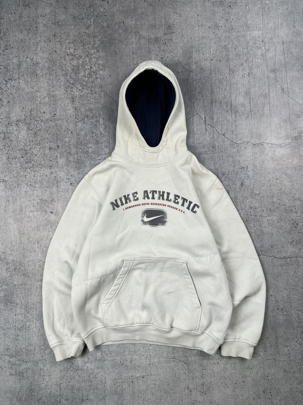 Other Beige hoodie Nike Athletic Vintage streetwear Y2K sk8 boxy Size US XS / EU 42 / 0 - 1 Thumbnail