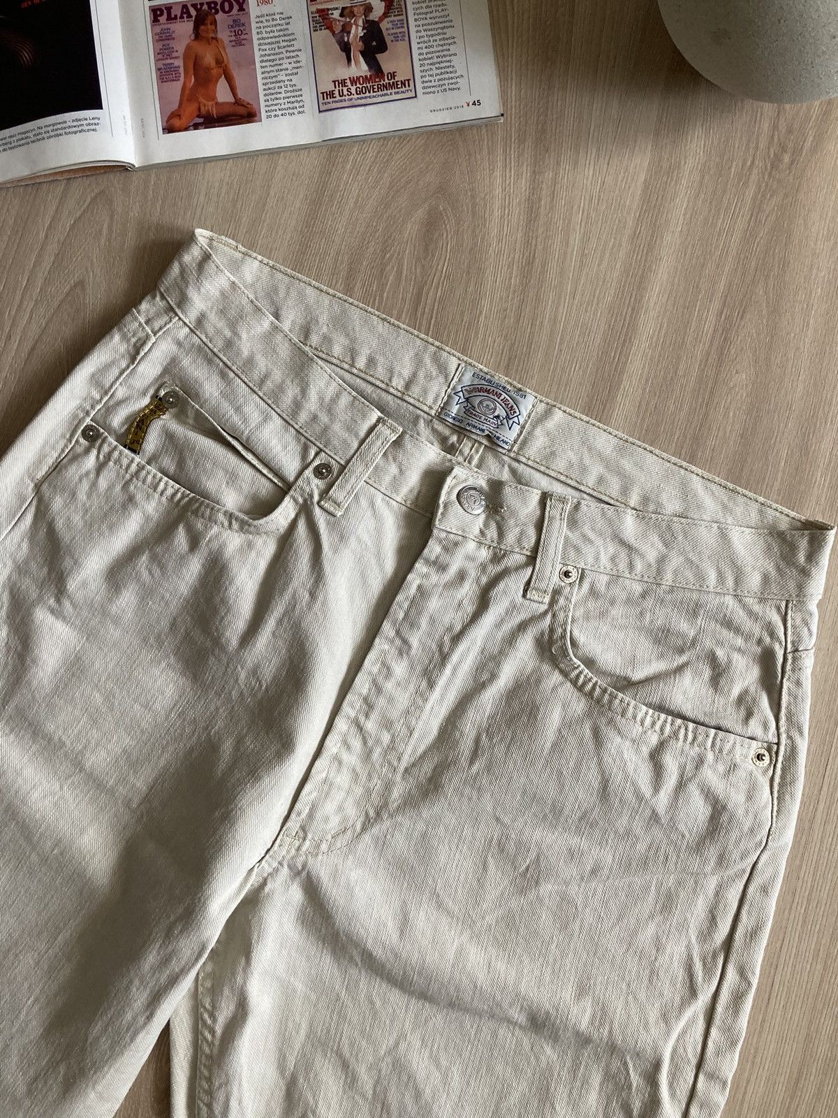 Armani Vintage RARE Armani Jeans Giorgio Armani Milano Size US 32 / EU 48 - 7 Thumbnail