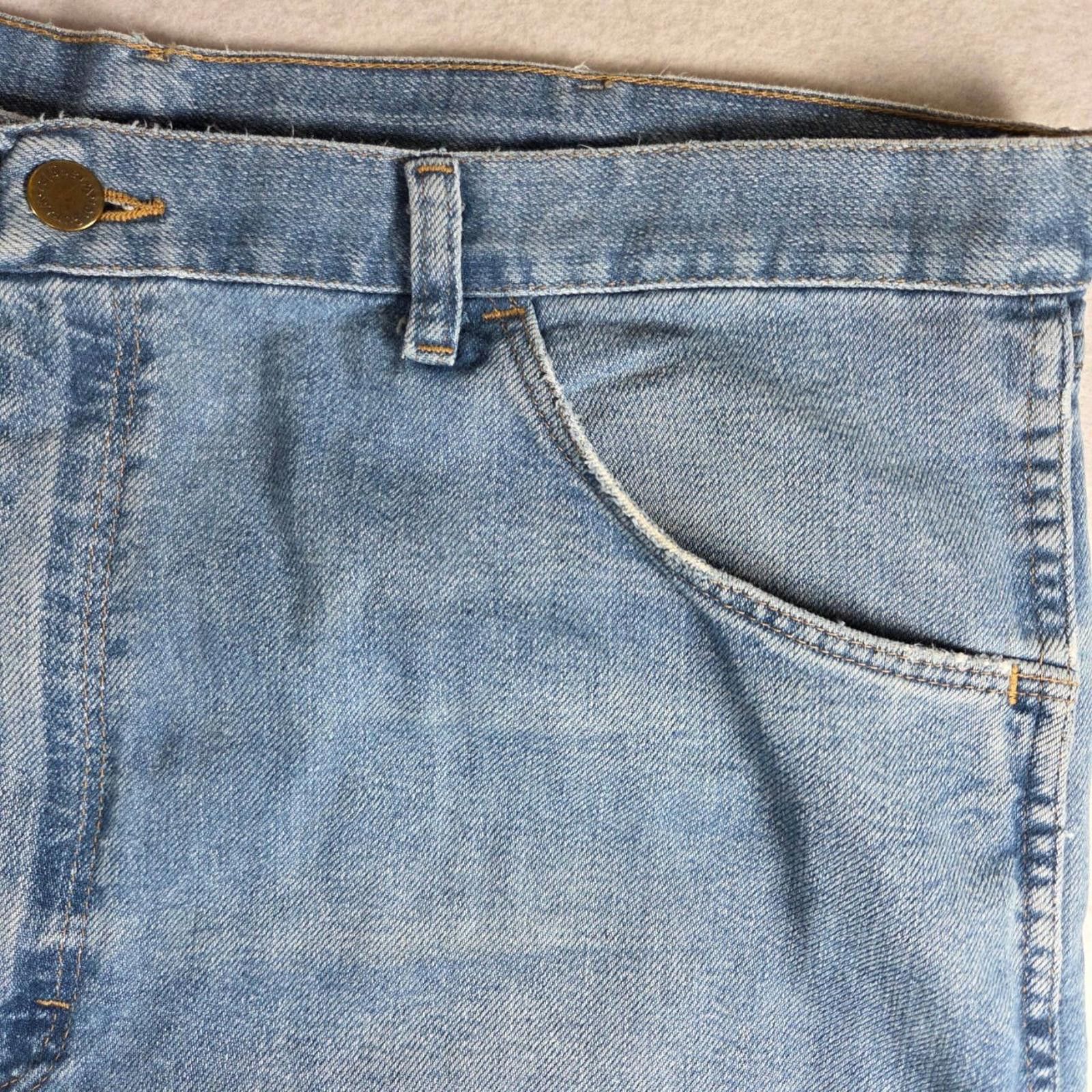 Wrangler Wrangler Mens Jeans 40x32 Light Blue Regular Fit Faded Wash Size US 40 / EU 56 - 11 Thumbnail