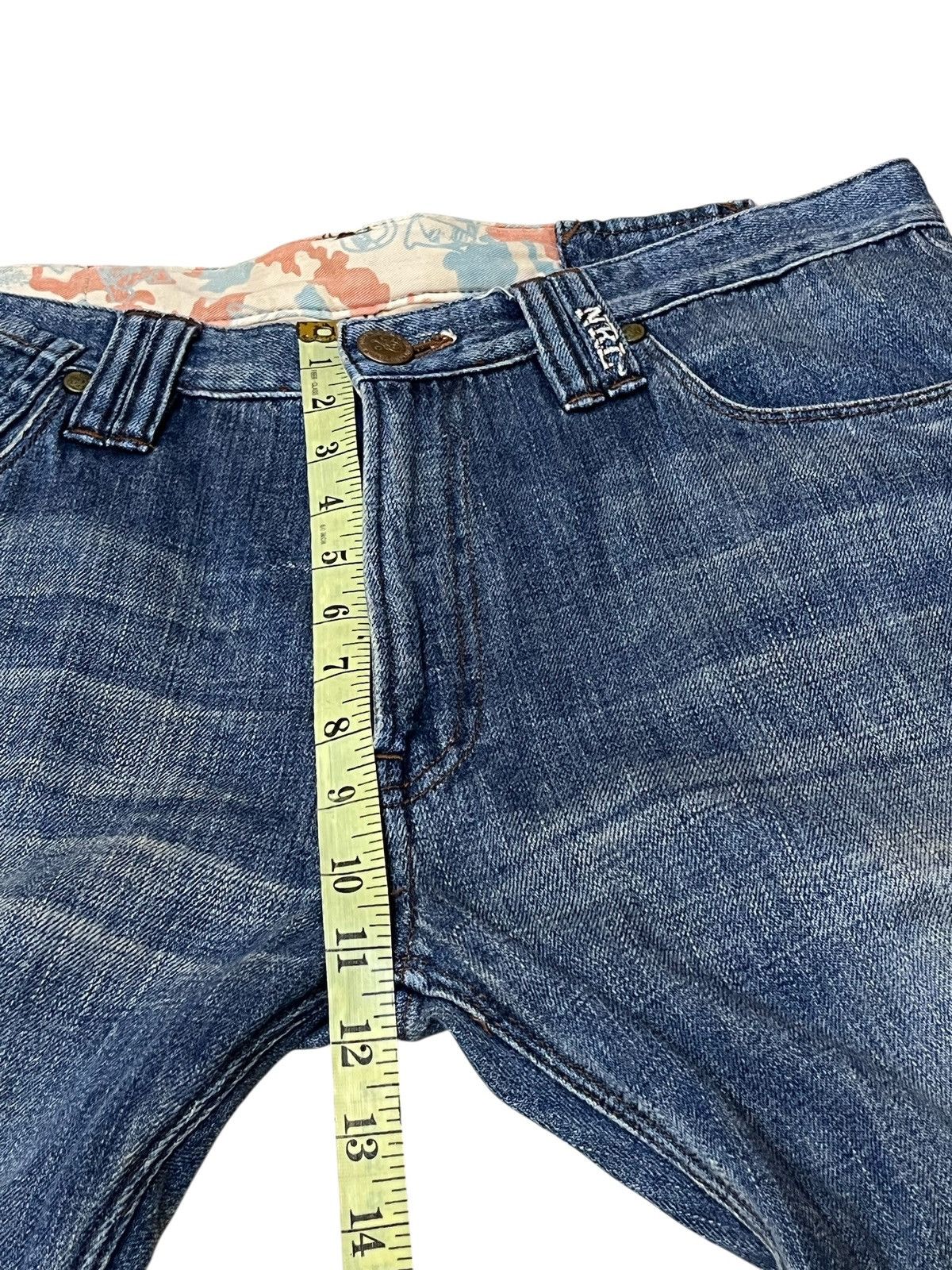 Japanese Brand Japanese streetwear NINE RULAZ LINE NRL distressed jeans Size US 36 / EU 52 - 22 Thumbnail