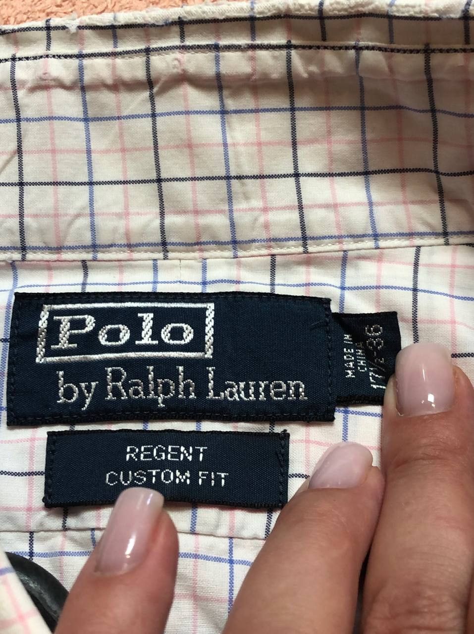 Polo Ralph Lauren Polo Ralph Lauren Regent Custom Fit Classic Shirt Plaid Size US XL / EU 56 / 4 - 2 Thumbnail