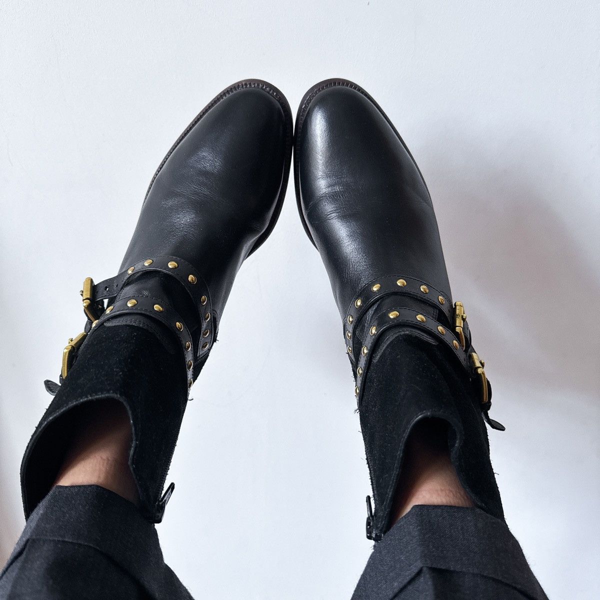 Coach Coach boots black leather 7.5 Size US 7.5 / IT 37.5 - 1 Thumbnail