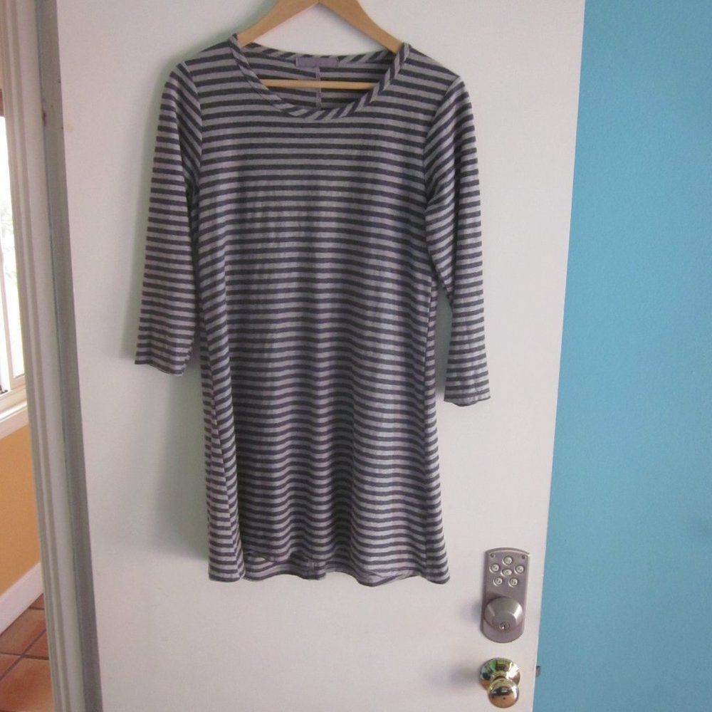 Habitat Cut Loose Striped Mini Dress or Long Tunic Size XS Size XS / US 0-2 / IT 36-38 - 3 Thumbnail