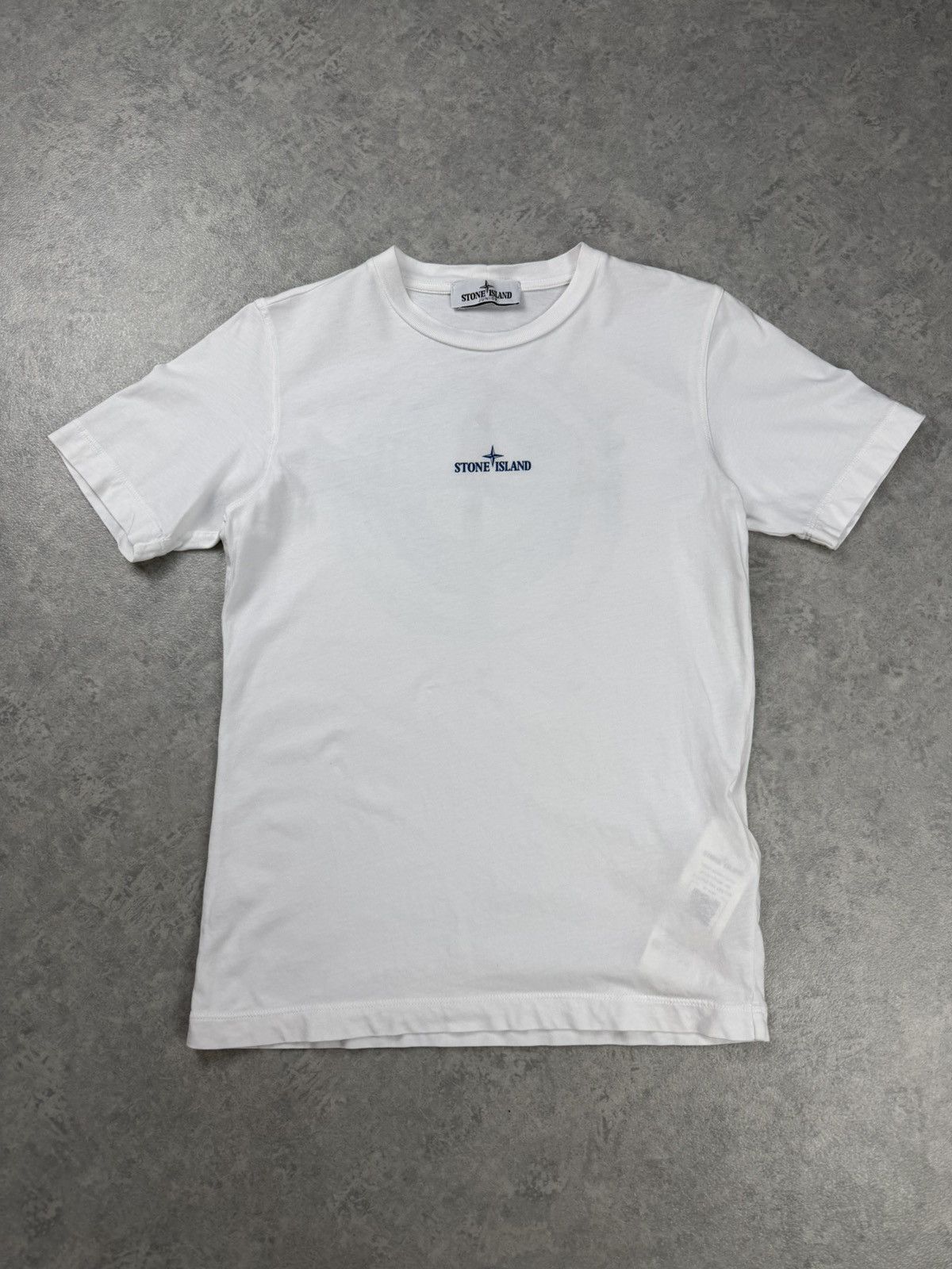 Stone Island Stone Island Junior Compass Logo T-Shirt White Size 10Y Size US XXS / EU 40 - 2 Thumbnail