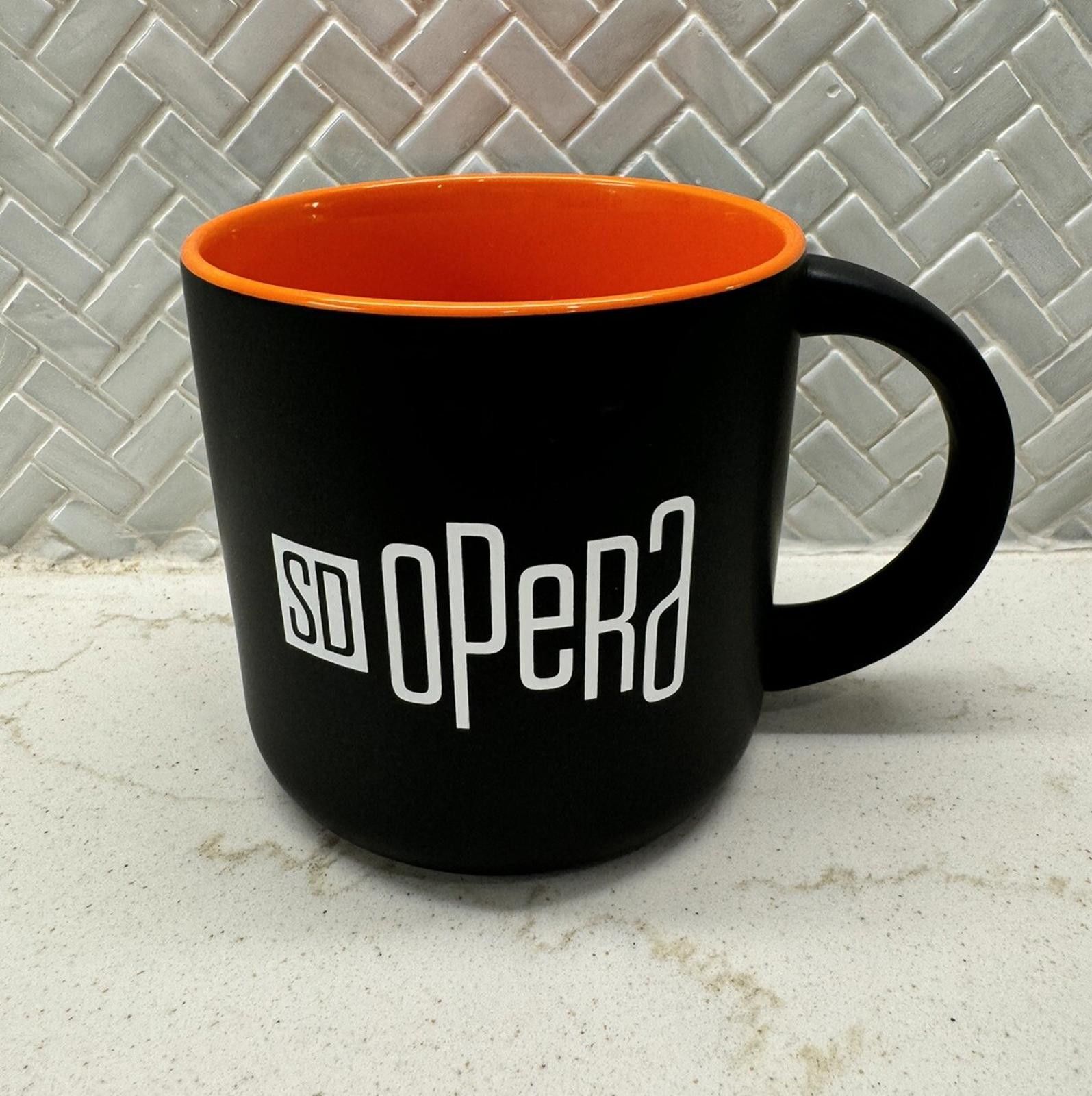 Other San Diego Opera Black and Orange Mug from La Jolla Art and W Size ONE SIZE - 1 Thumbnail