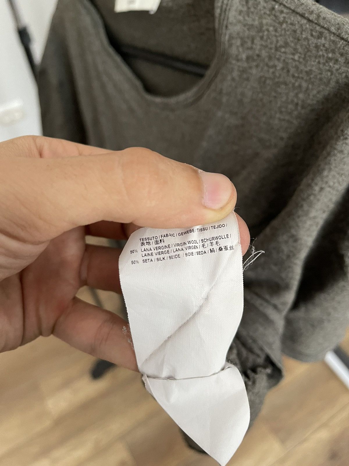 Balenciaga Balenciaga Paris Women’s T-Shirt Tee Wool/Silk Size XL / US 12-14 / IT 48-50 - 9 Thumbnail