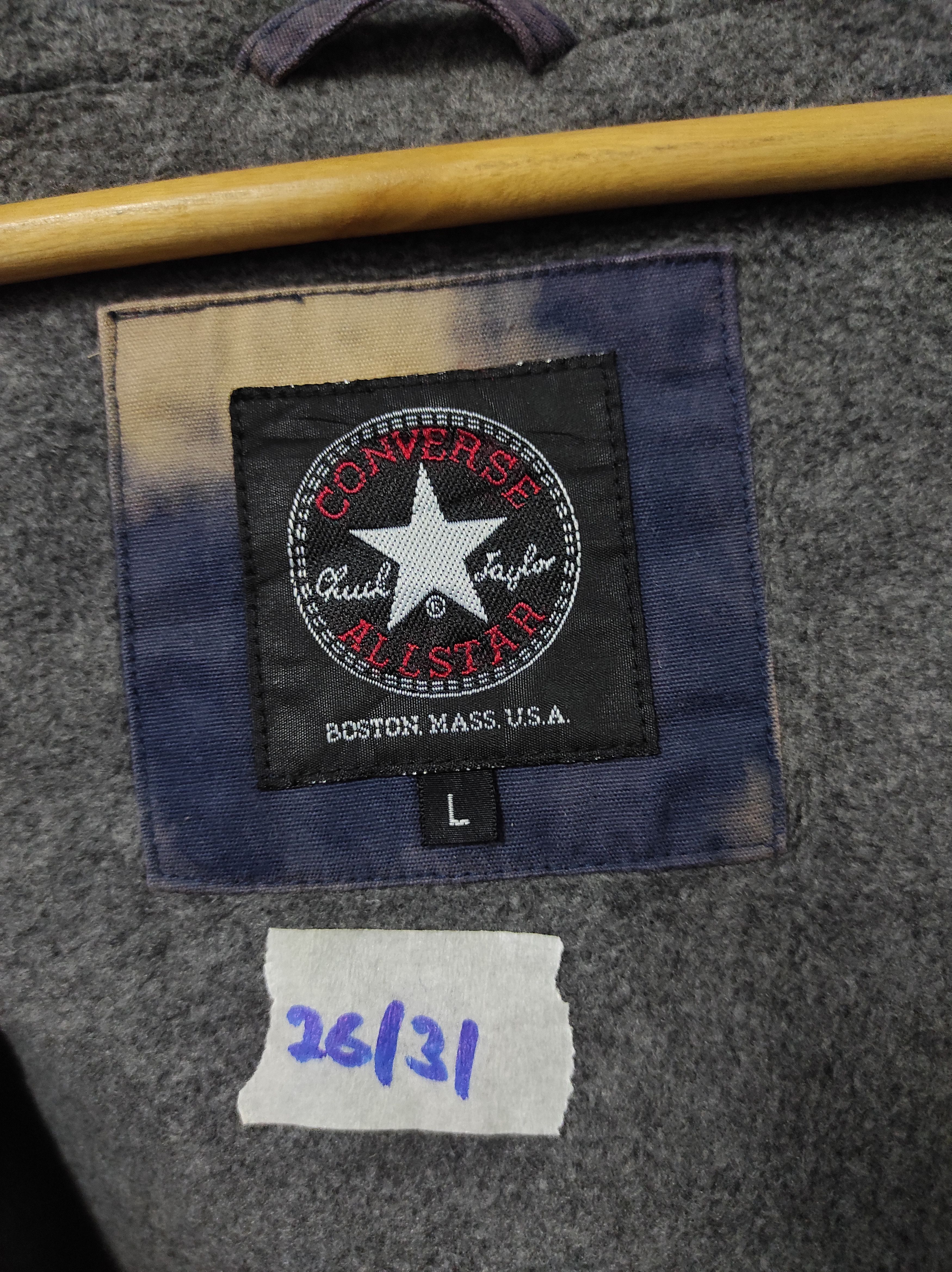 Converse × Vintage CONVERSE ALL STAR PARKA JACKET HOODED TIE DYE Size US L / EU 52-54 / 3 - 8 Thumbnail
