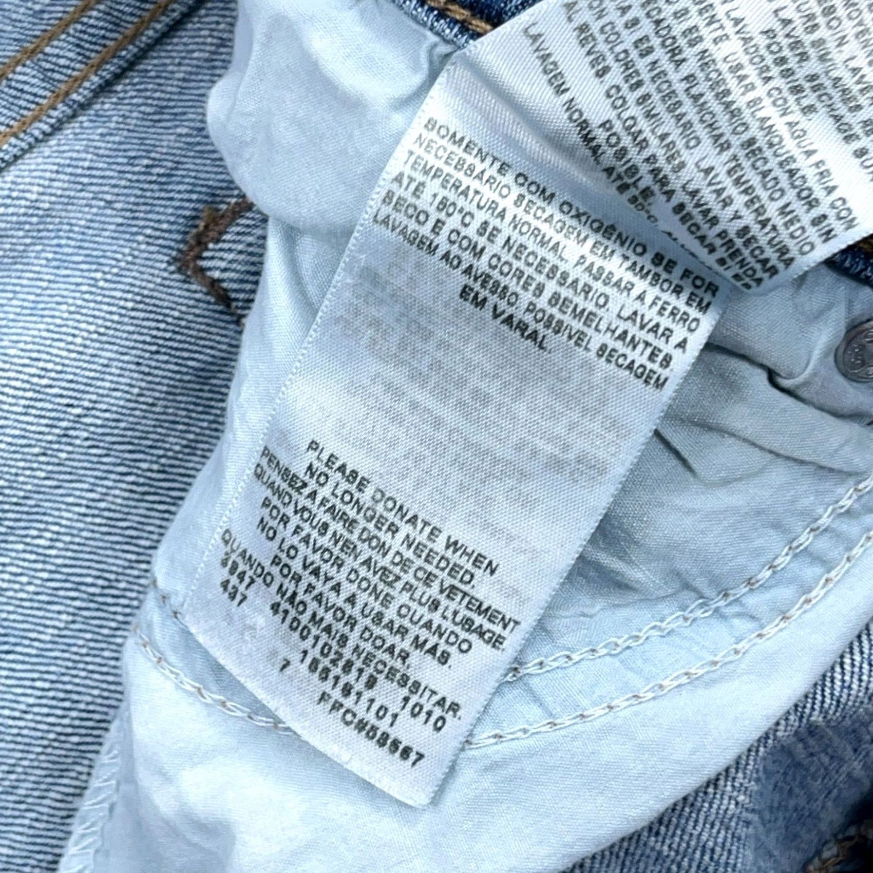 Levi's VINTAGE Levi's 515 Jeans Women 14 Mid Rise Boot Cut 34x28 Blue Regular Denim Size 36" / US 14 / IT 50 - 5 Thumbnail