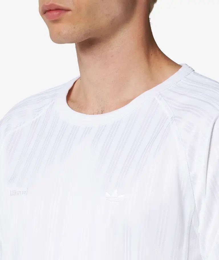 Adidas × JJJJound o1mle0426 Football Jersey Short Sleeve T-Shirt in White Size US XS / EU 42 / 0 - 2 Thumbnail