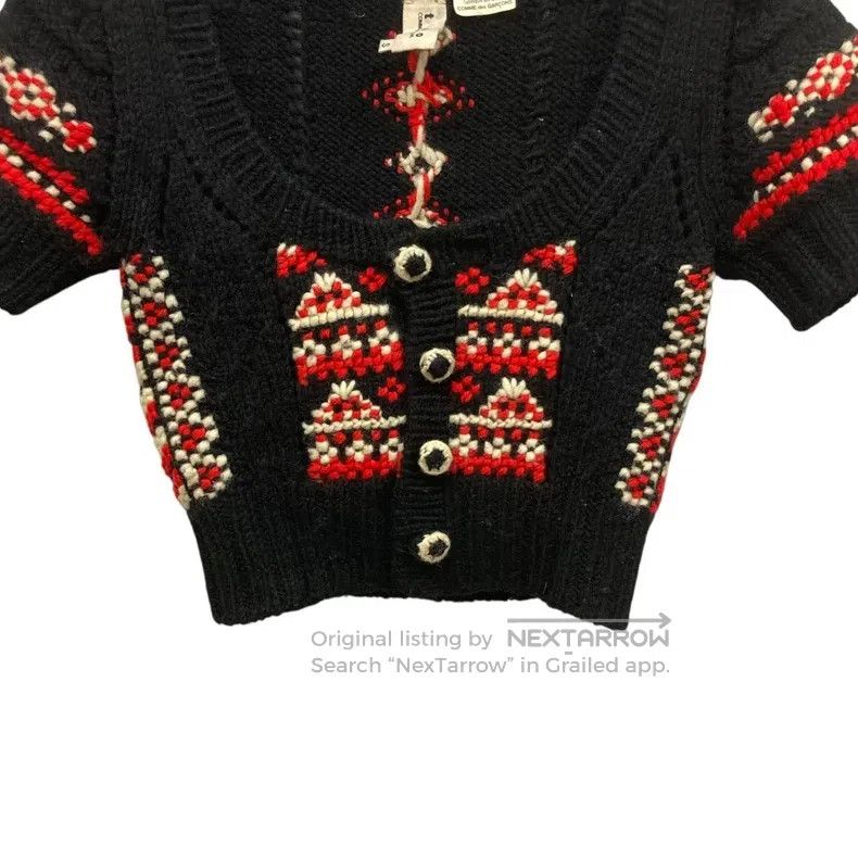Comme des Garcons Comme Des Garcons Vintage knit top Size S / US 4 / IT 40 - 4 Thumbnail