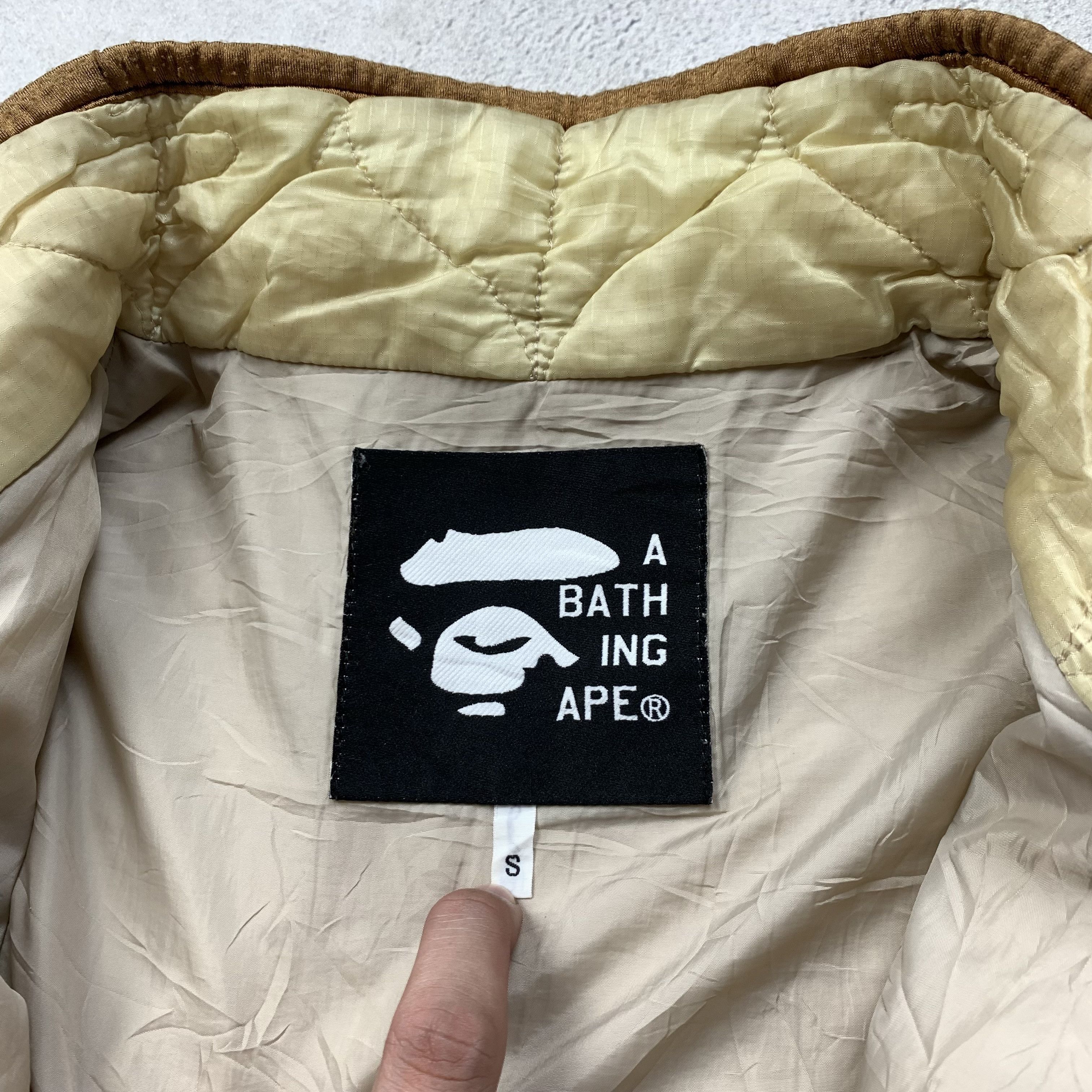 Bape BAPE Bathing Ape Head Quilted Jacket Size US S / EU 44-46 / 1 - 4 Thumbnail