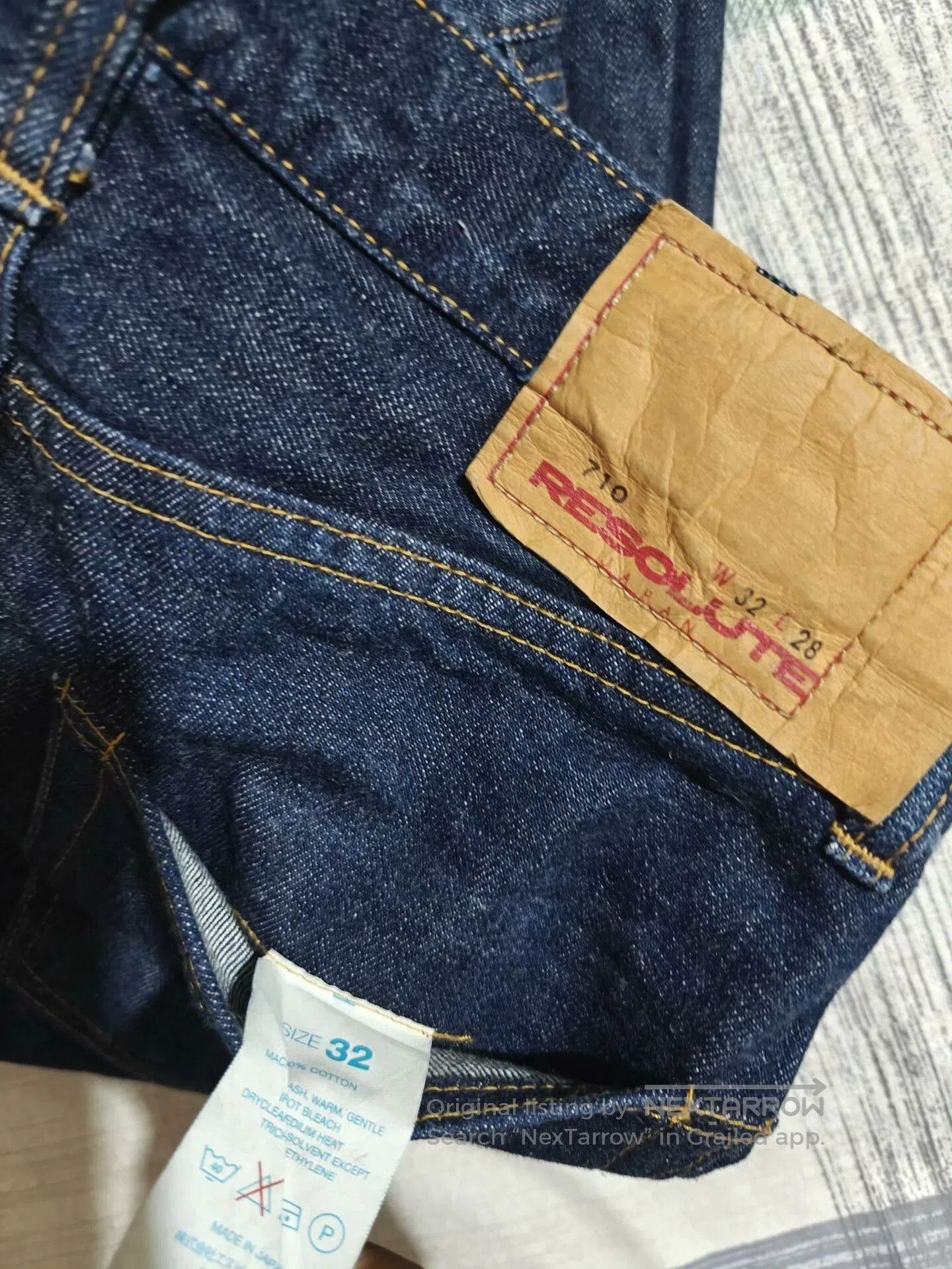Vintage Resolute 710 Ankle Jeans. Size US 32 / EU 48 - 6 Thumbnail