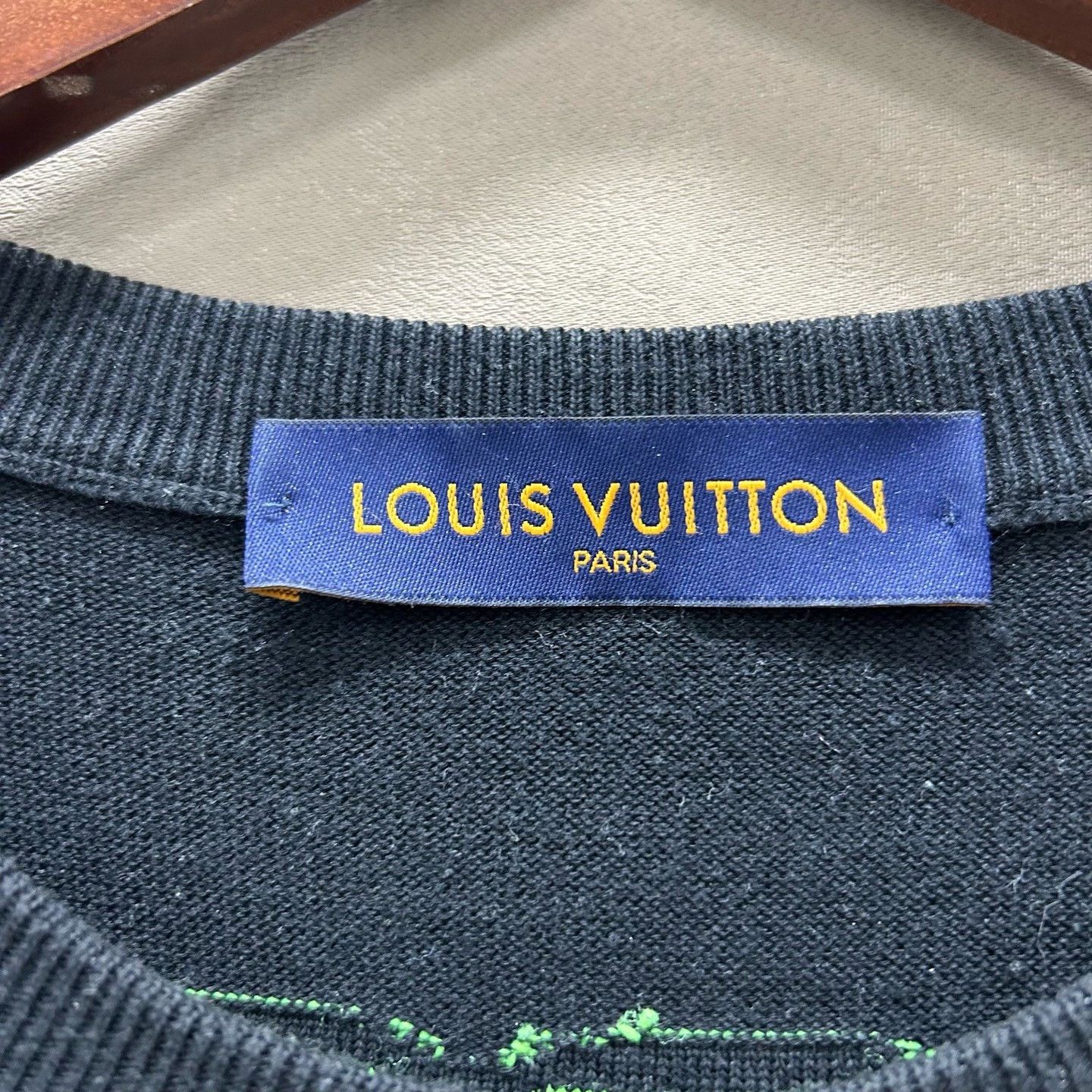 Louis Vuitton Louis Vuitton 1854 Jacquard Knit Crewneck Tee Size US M / EU 48-50 / 2 - 3 Thumbnail