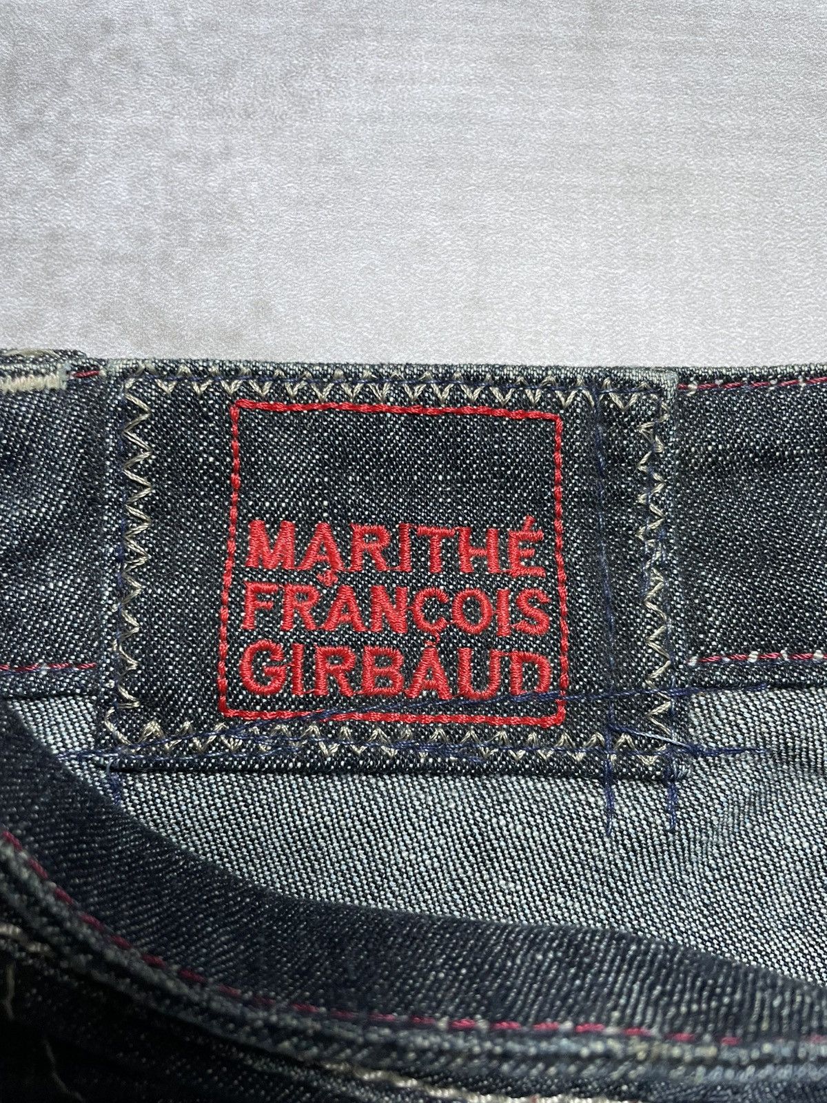 Marithe + Francois Girbaud Marithe Francois Girbaut Wash Denim Size US 29 - 7 Thumbnail