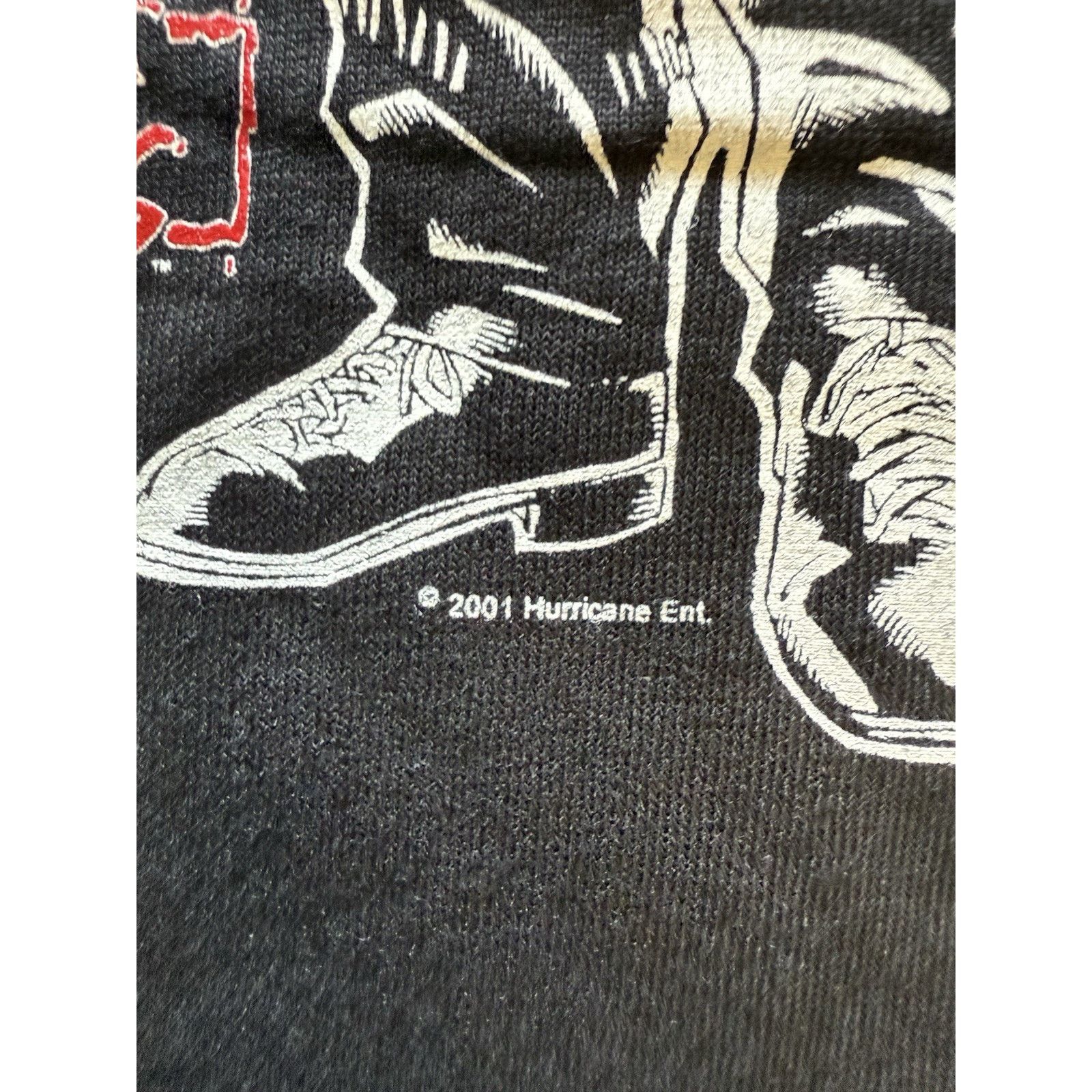 Hanes 2001 Violent Messiahs Comic Shirt XL Hanes Tag Gun Art Black Size US XL / EU 56 / 4 - 4 Thumbnail