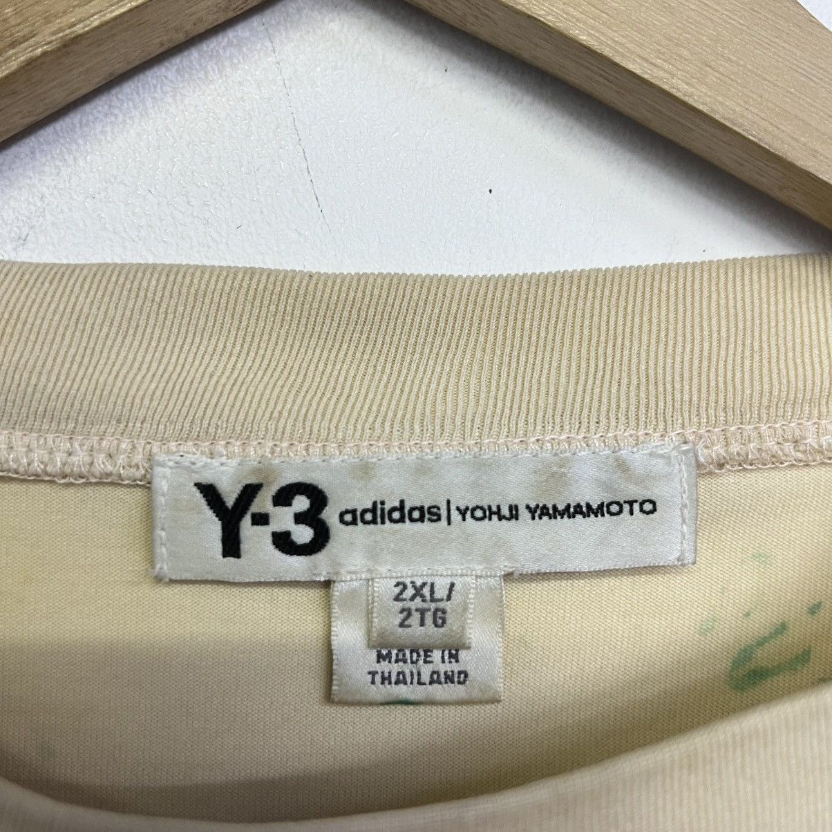 Y-3 Y-3 Adidas YOHJI YAMAMOTO Spellout Oversize Disstress Tee Size US XXL / EU 58 / 5 - 11 Thumbnail