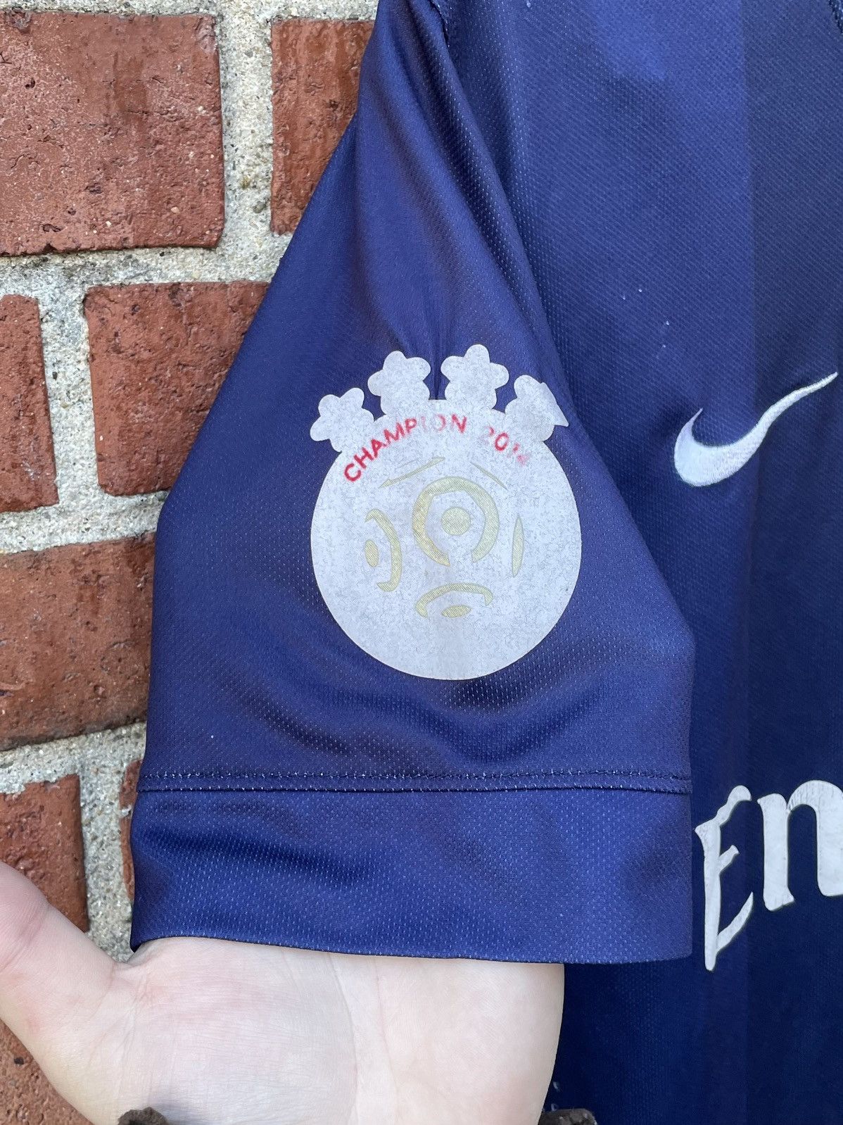 Nike PSG Paris Saint Germain Home Football Shirt 2014 Ibrahimovic Size US L / EU 52-54 / 3 - 6 Thumbnail