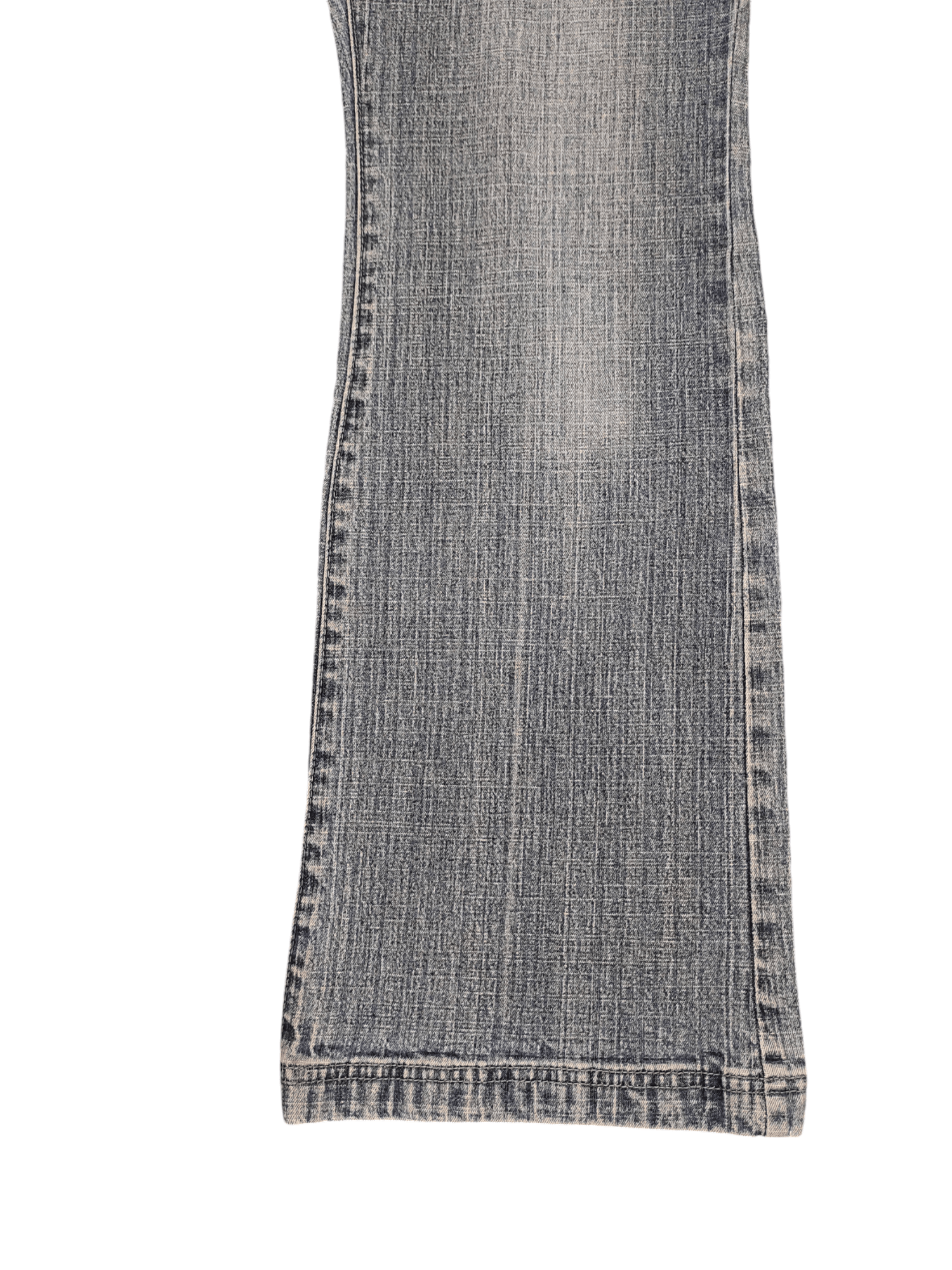 If Six Was Nine Flare Jeans La Redoute Tribal Clawmark Faded Bootcut Y2k Size US 31 - 9 Thumbnail