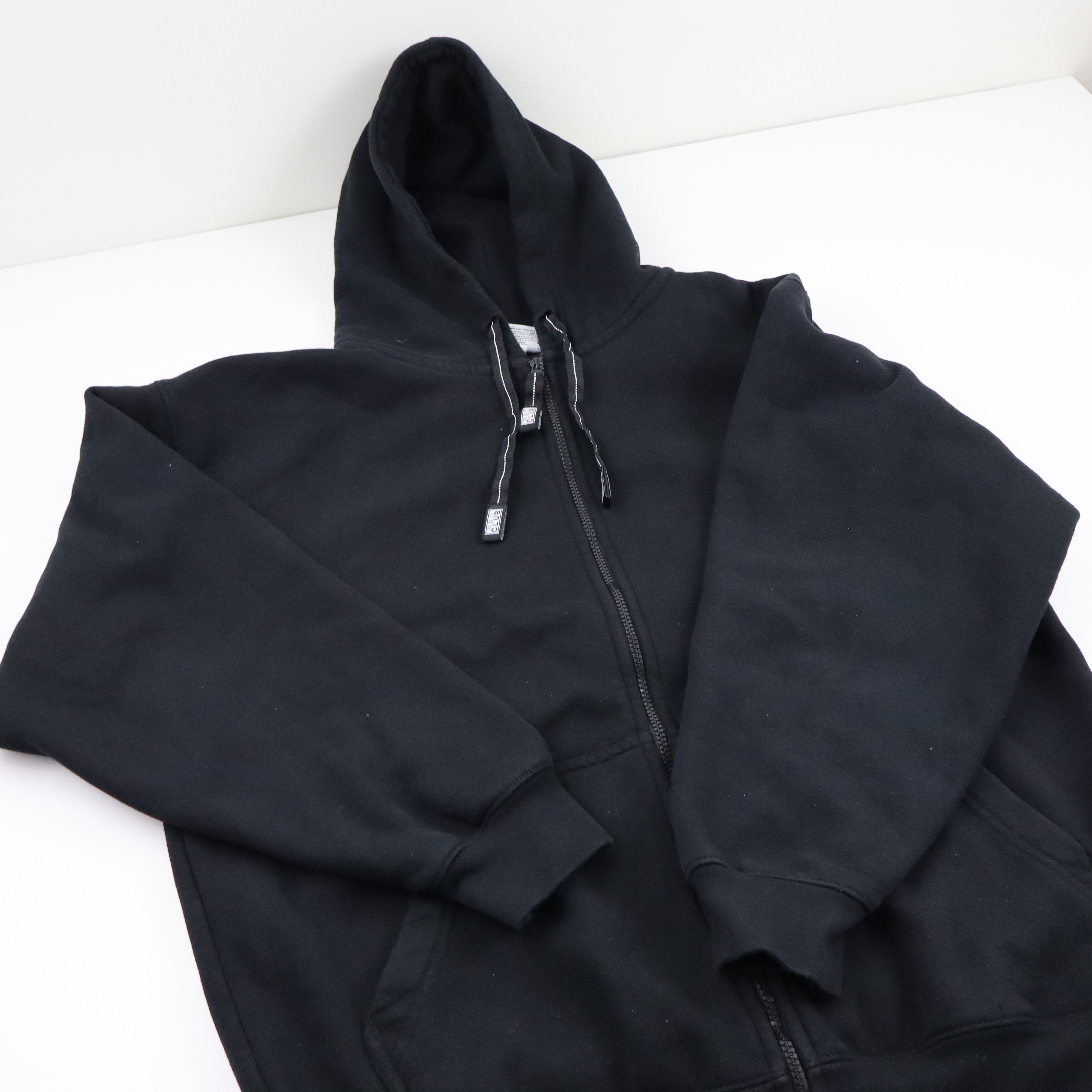 Russell Athletic × Vintage Boxy Baggy Fadded Kanye Black Zip Up Hoodie Mens Large Size US L / EU 52-54 / 3 - 4 Thumbnail