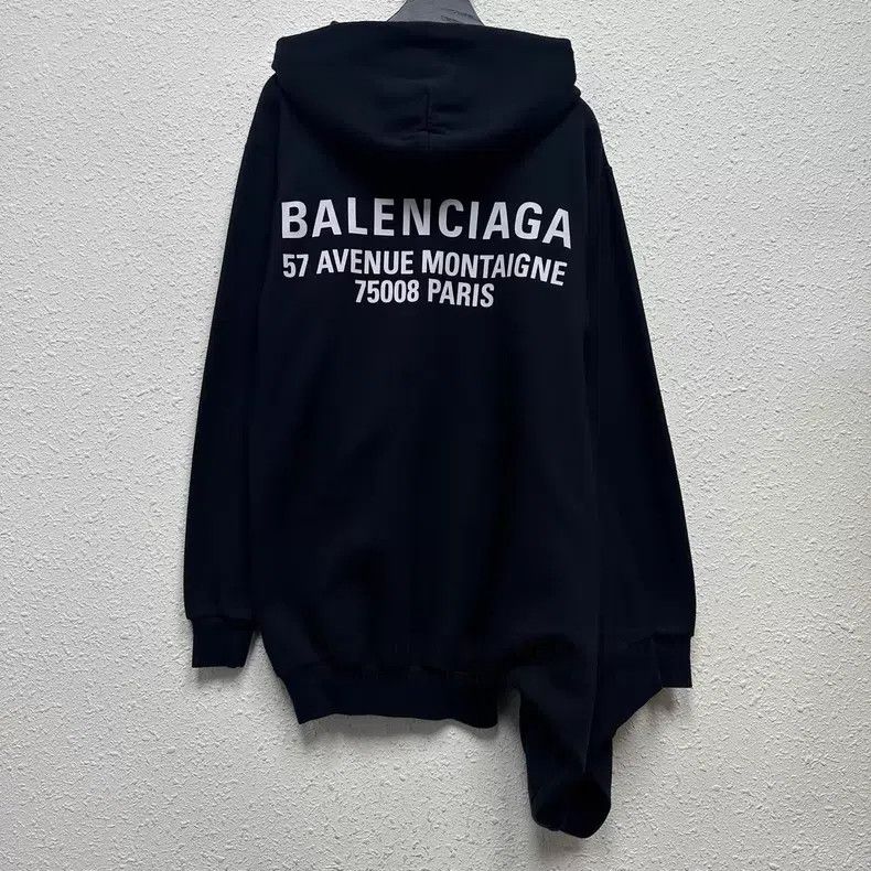 Balenciaga Balenciaga Dual Layer Double Hem Hoodie Size US S / EU 44-46 / 1 - 2 Thumbnail
