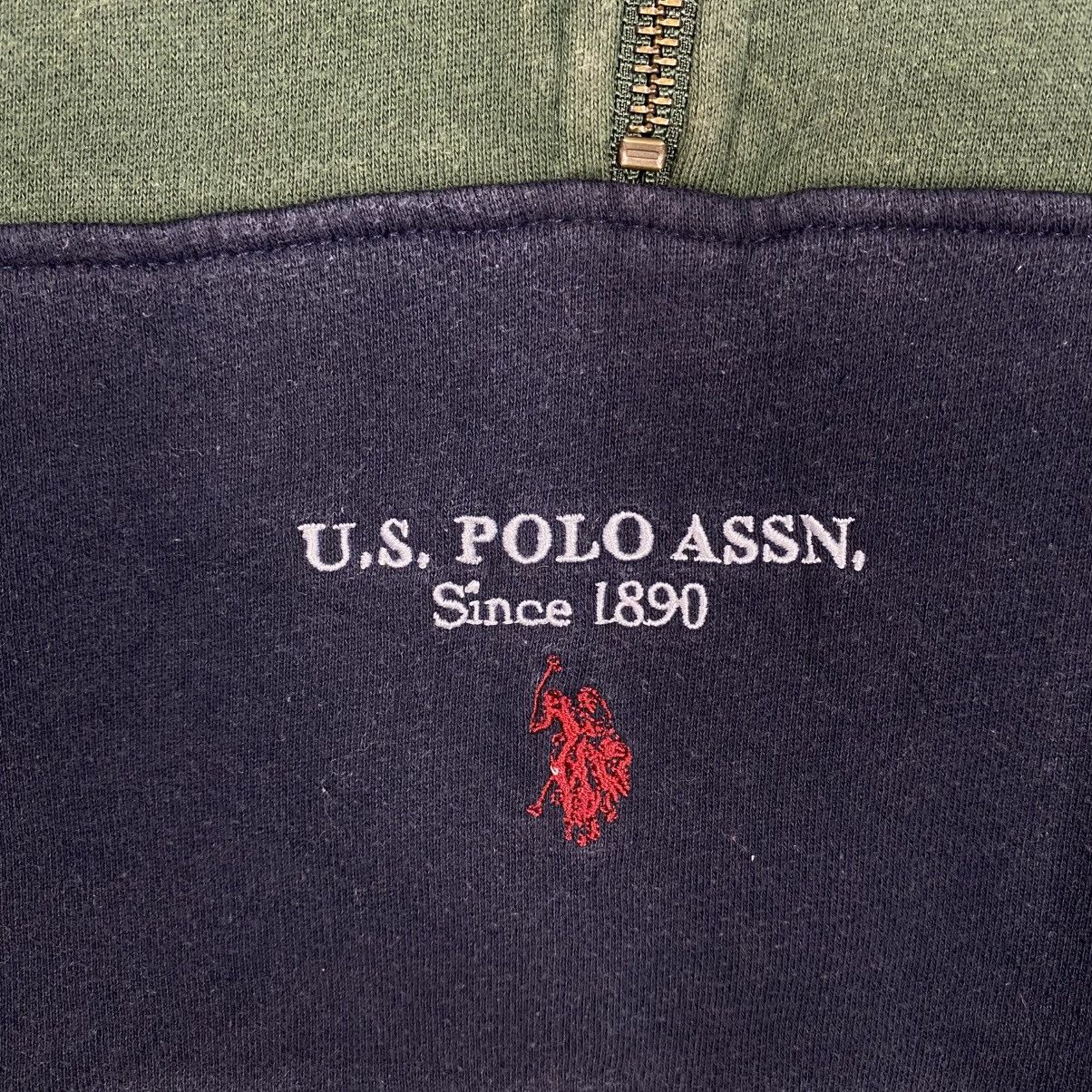 Japanese Brand 📌Vintage Half Zipper Anorak Design U.S Polo Assn Small Pony Size US M / EU 48-50 / 2 - 15 Thumbnail