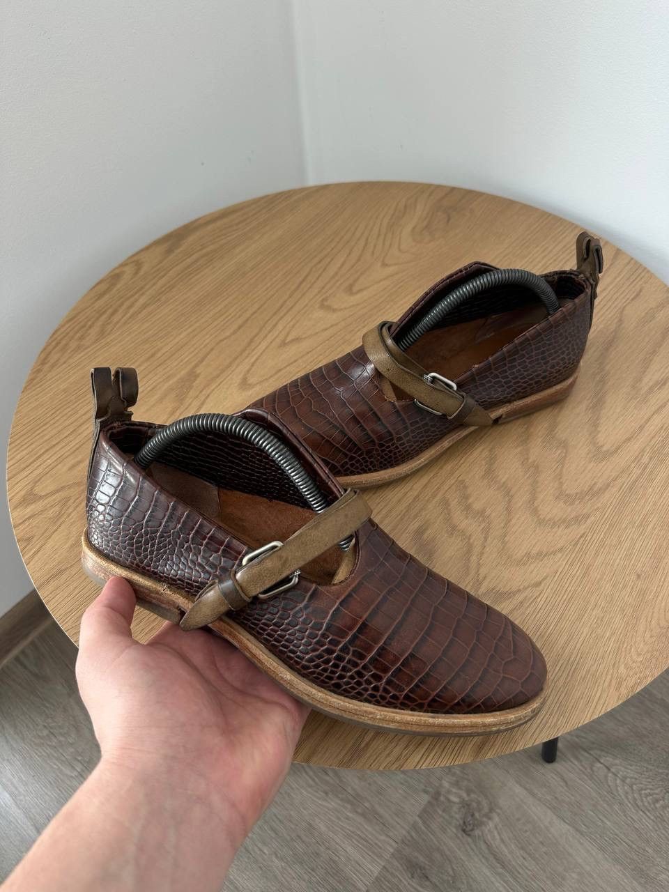 A.S.98 × Vintage Vintage A.S98 Japanese Brown Womesn Shoes Size US 7 / IT 37 - 2 Thumbnail
