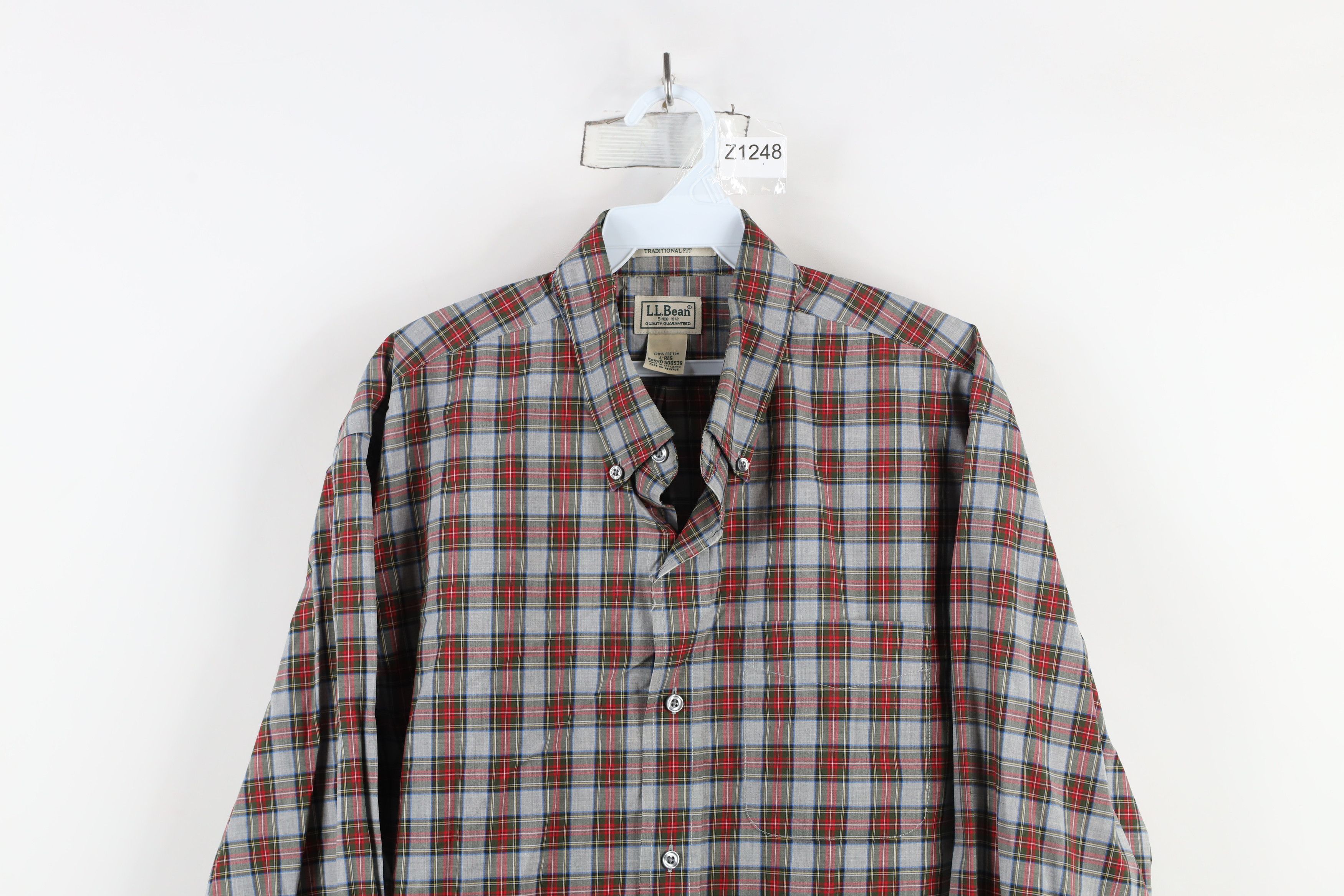 L.L. Bean × Vintage Vintage LL Bean Free Traditional Fit Button Down Shirt Size US L / EU 52-54 / 3 - 2 Thumbnail