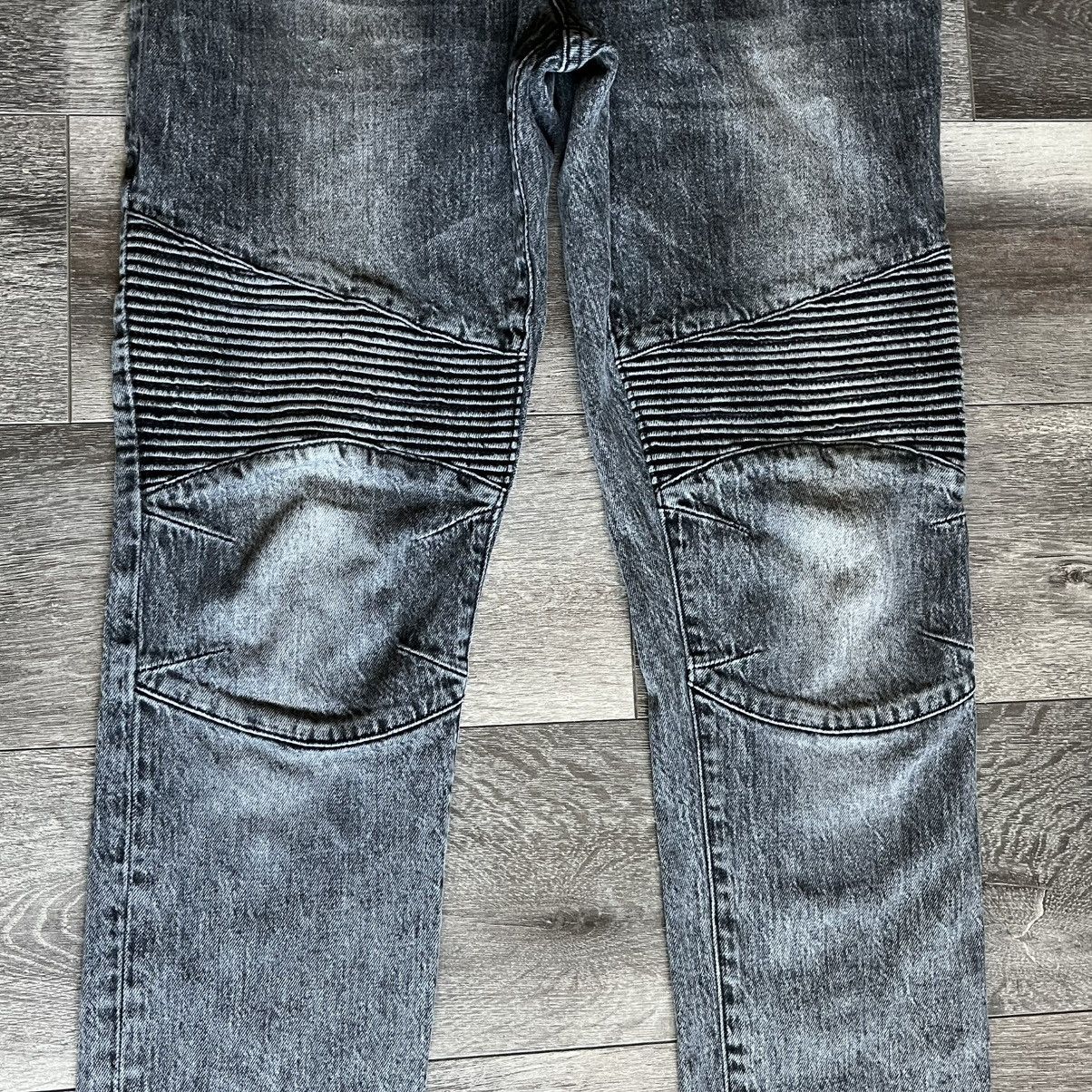 Armani Exchange Vintage Armani Exchange AX 5 Pocket Skinny Biker Denim Jeans Size US 32 / EU 48 - 6 Thumbnail