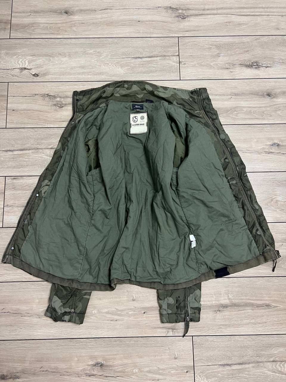 G-Star G-Star RAW Vintage Camo Military Khaki Insulated Jacket XL Size US XL / EU 56 / 4 - 9 Thumbnail