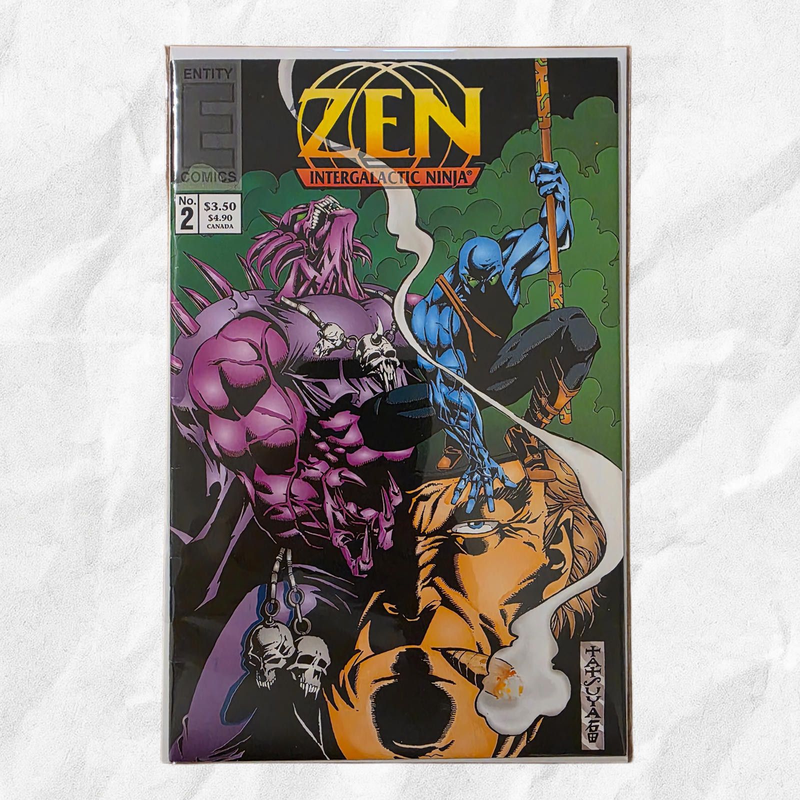 Other Zen Intergalactic Ninja #2 VF 1993 Entity Comics Comic (C) Size ONE SIZE - 4 Thumbnail