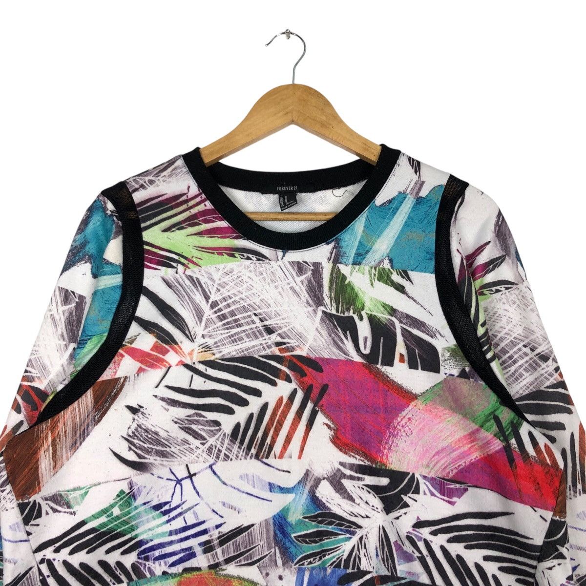 Japanese Brand Colorful Sweatshirt Ski Surfing Wear 90s Medium Size US M / EU 48-50 / 2 - 2 Thumbnail
