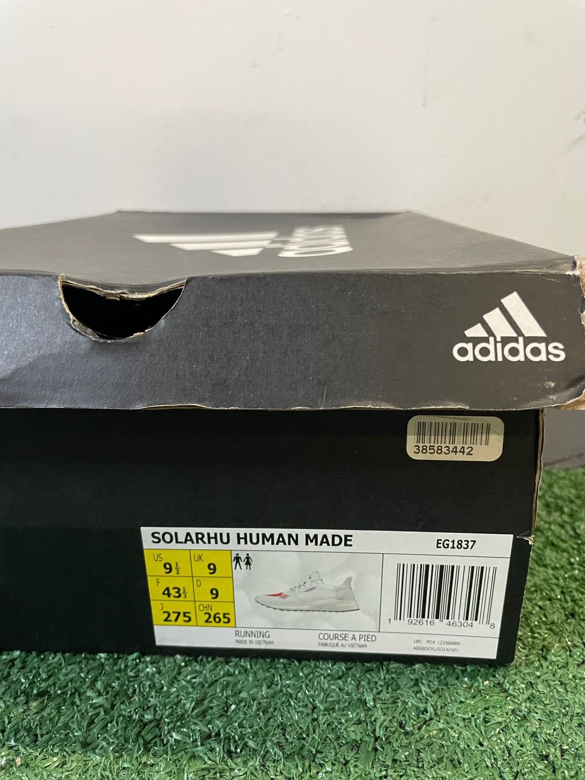 Adidas adidas Solar Hu Glide Human Made White Red Size US 9.5 / EU 42-43 - 7 Thumbnail