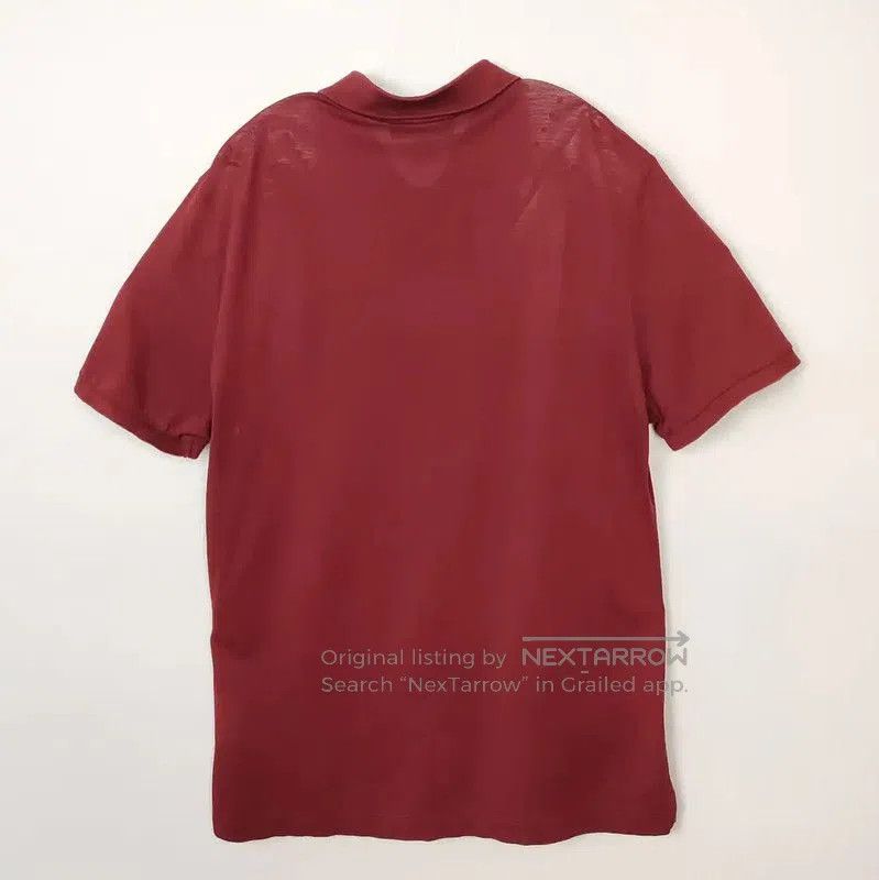 Burberry Burberry Red Men's Cotton Polo Shirt. Size US L / EU 52-54 / 3 - 2 Thumbnail