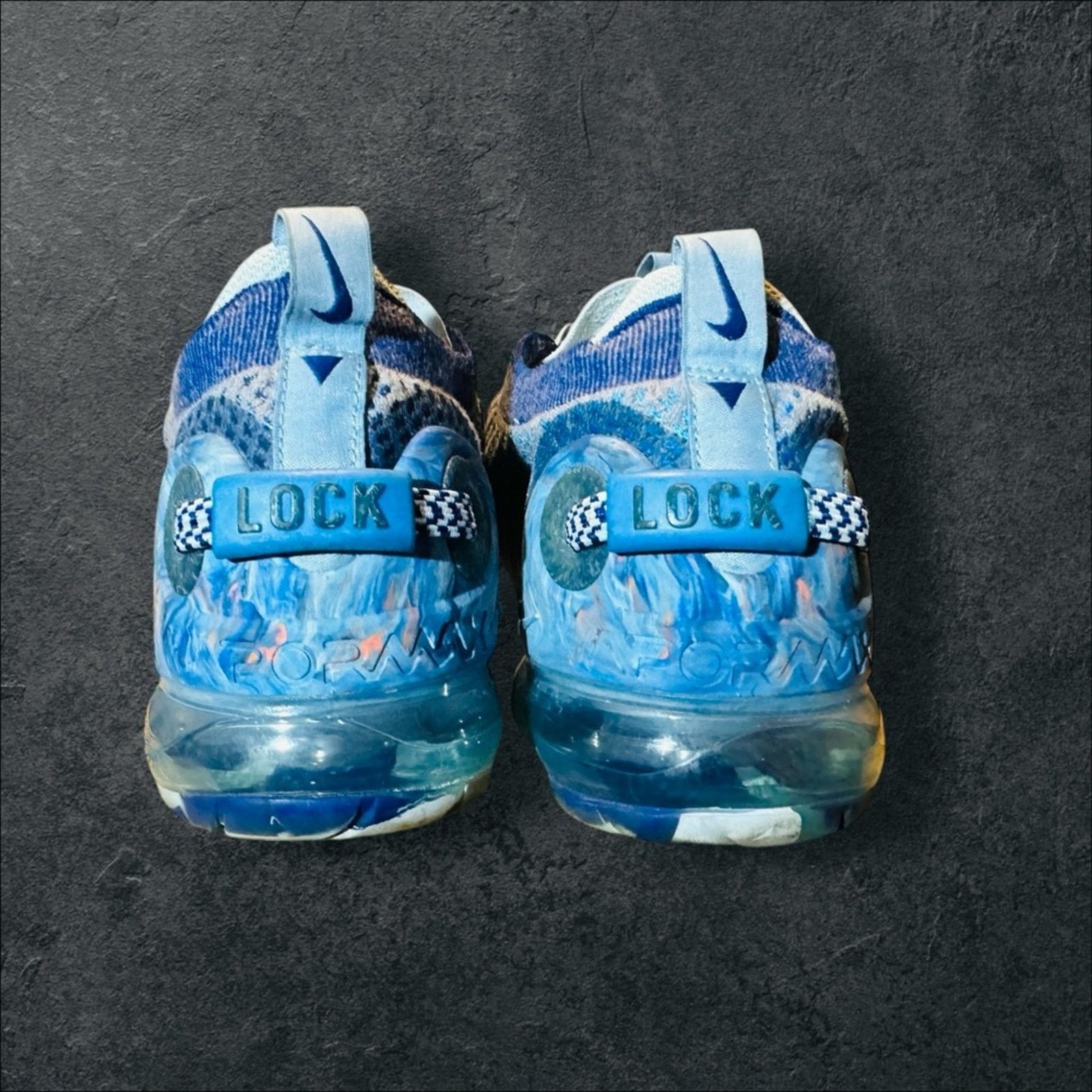 Nike Nike Air Vapormax 2020 Flyknit Stone Blue Size US 9.5 / EU 42-43 - 3 Thumbnail