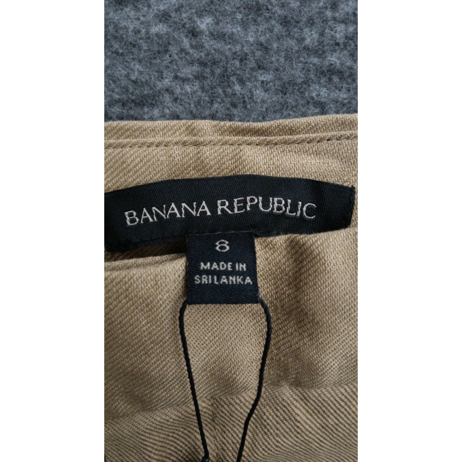 Banana Republic Banana Republic Women's Khaki Chino Shorts Size 8 - Beige Size 30" / US 8 / IT 44 - 5 Thumbnail