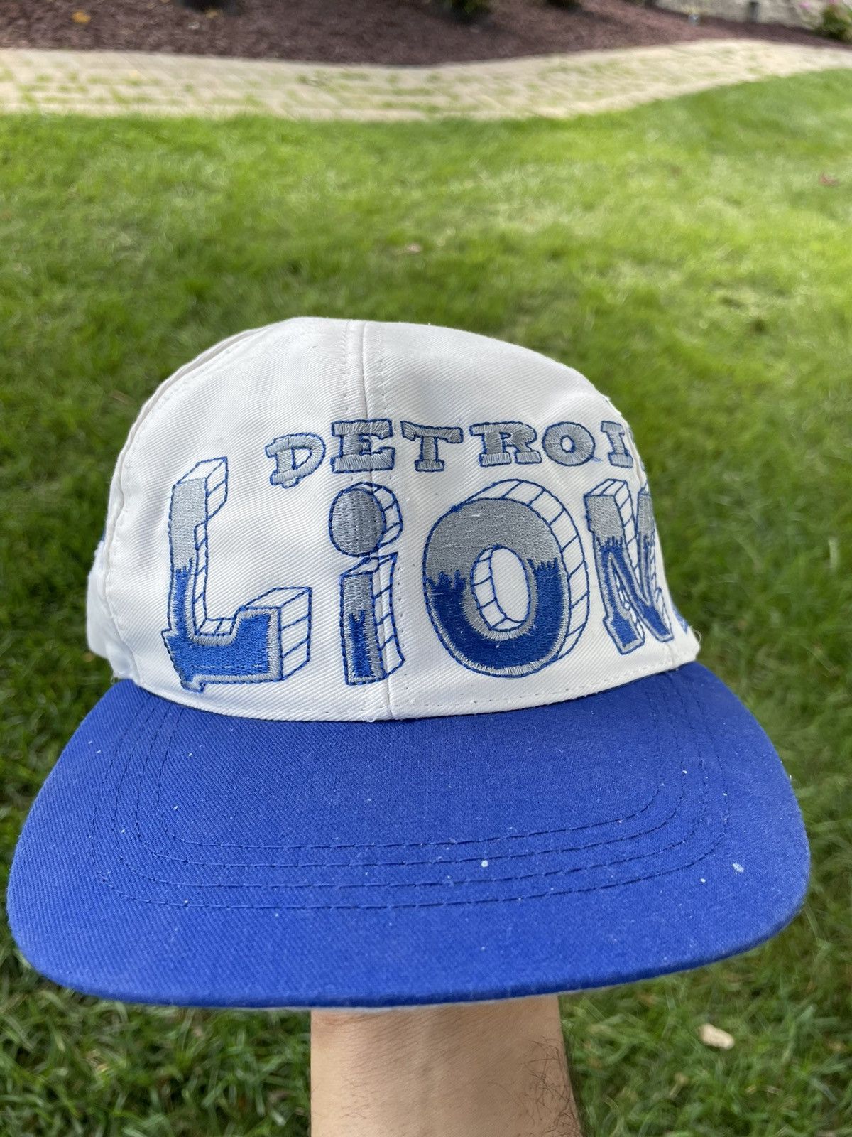 Drew Pearson Vintage 90s Detroit Lions Graffiti Hat Drew Pearson Snapback Size ONE SIZE - 4 Thumbnail