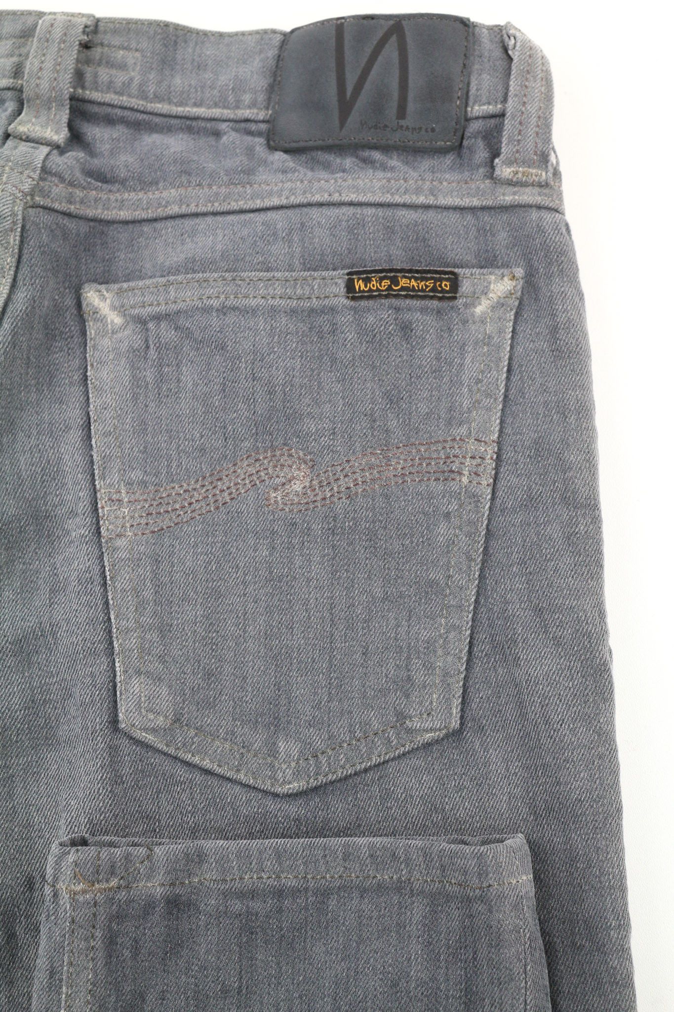 Nudie Jeans TIGHT LONG JOHN W28/L32 Slim Charcoal Jeans 80676 Size US 28 / EU 44 - 5 Thumbnail
