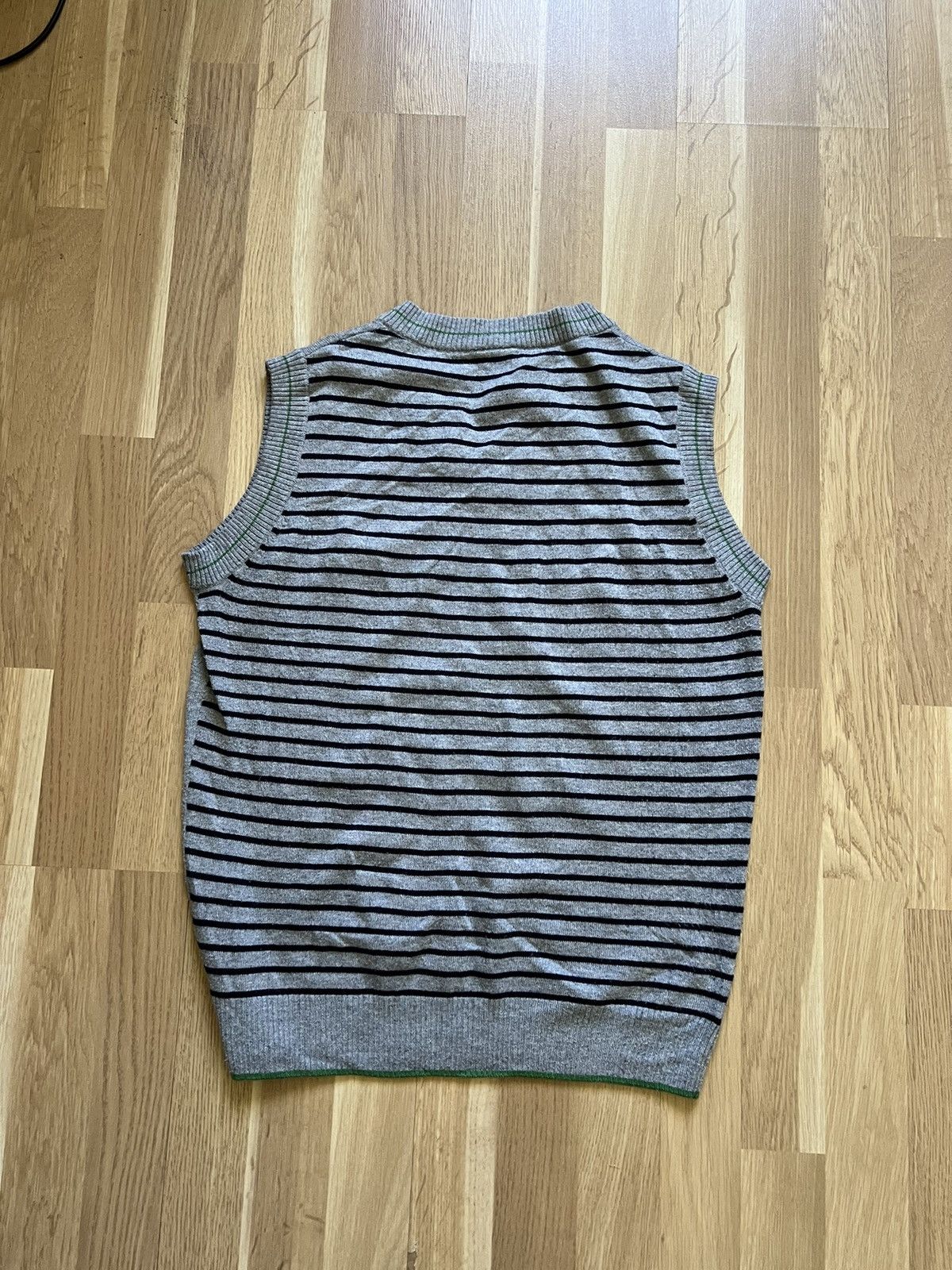 Adidas × Vintage Adidas vintage number 3 wool vest old money style 90s Size US M / EU 48-50 / 2 - 6 Thumbnail